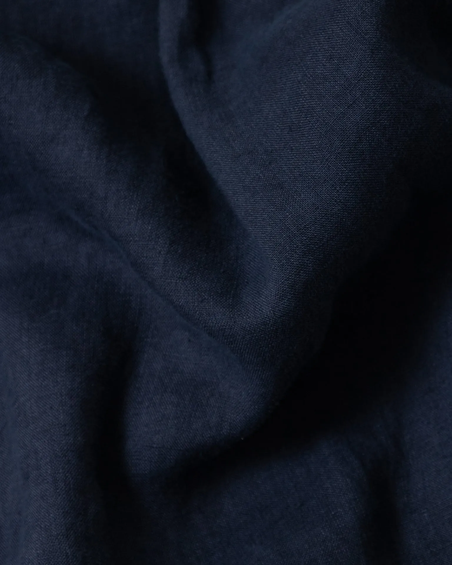 Garment Dyed Linen Shirt in Navy sold by Quaker Marine Supply product image thumbnail 3