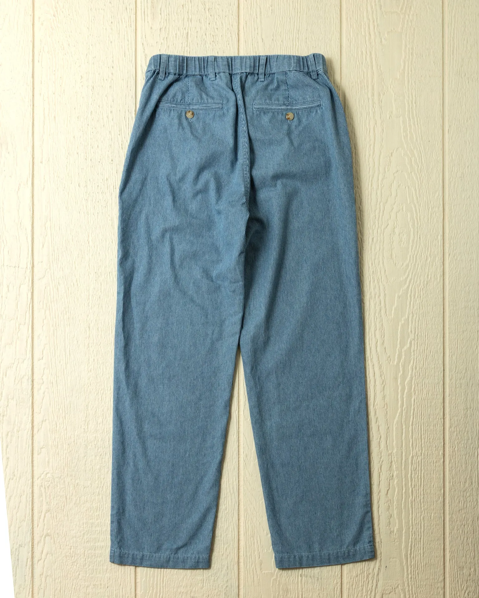 Ventura Pant in Denim Blue Hickory Stripe sold by Quaker Marine Supply product image thumbnail 2