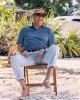 Salt Washed Polo in Weathered Navy sold by Quaker Marine Supply