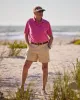 Salt Washed Polo in Faded Red sold by Quaker Marine Supply