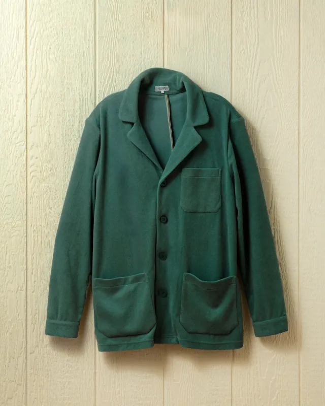 Loafer Jacket in Bermuda Green Terrycloth sold by Quaker Marine Supply