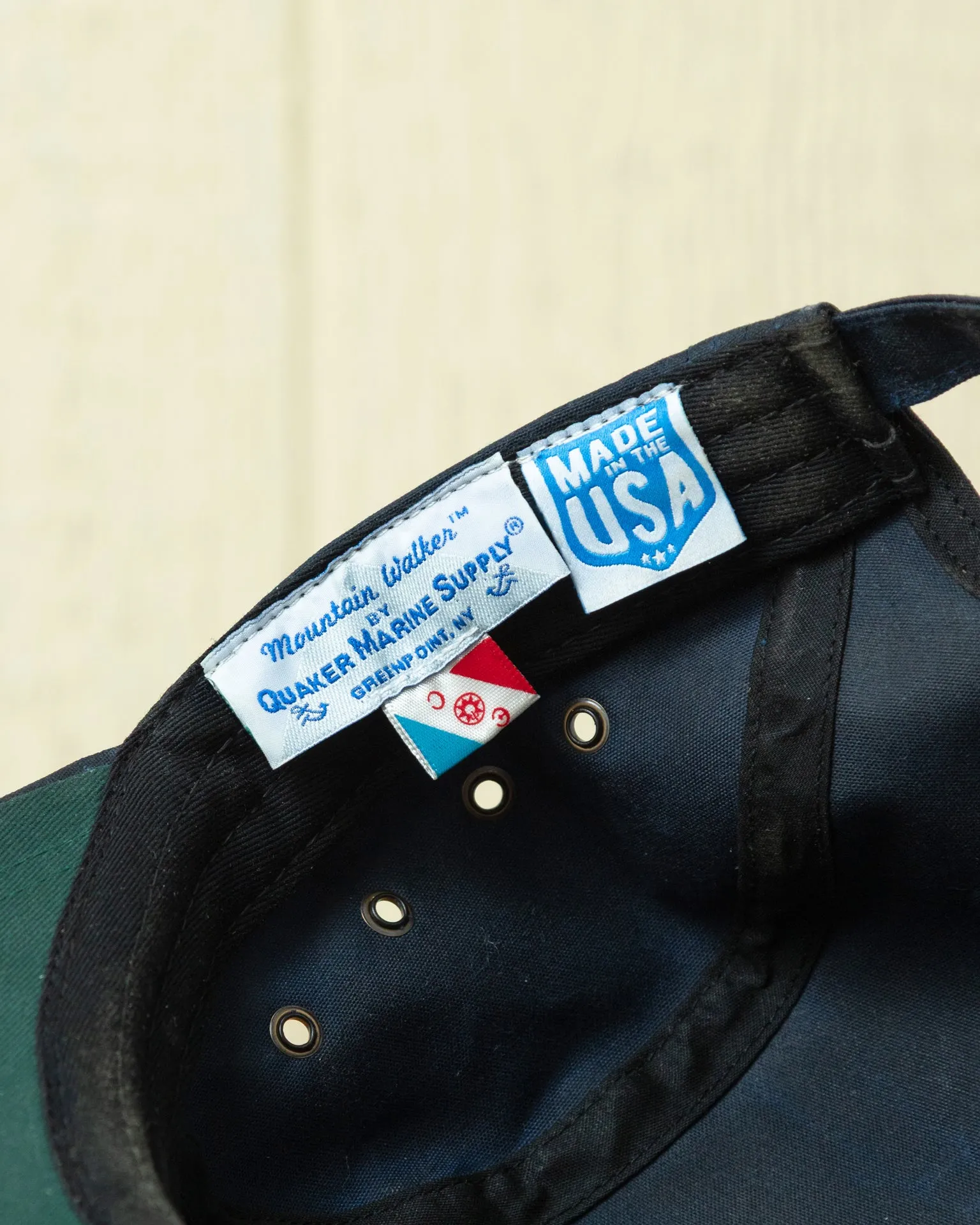 Explorers Club Mountain Walker in Navy Waxed Canvas sold by Quaker Marine Supply product image thumbnail 3