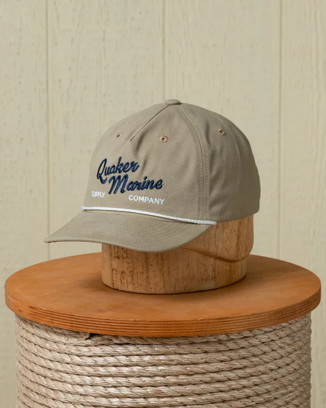QMS Trawler Cap in Khaki sold by Quaker Marine Supply