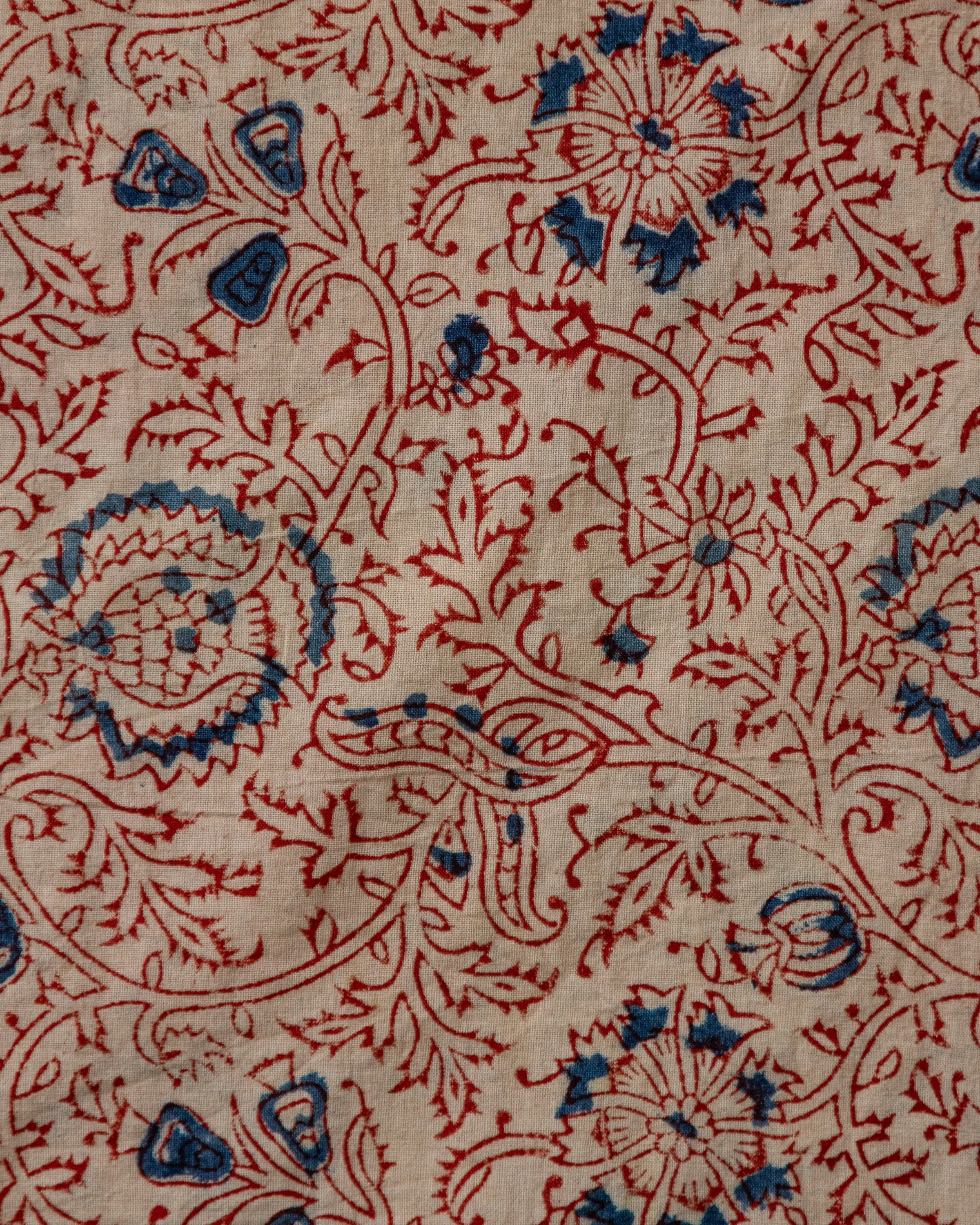 Hand Blocked Scarf in Faded Red sold by Quaker Marine Supply product image thumbnail 2