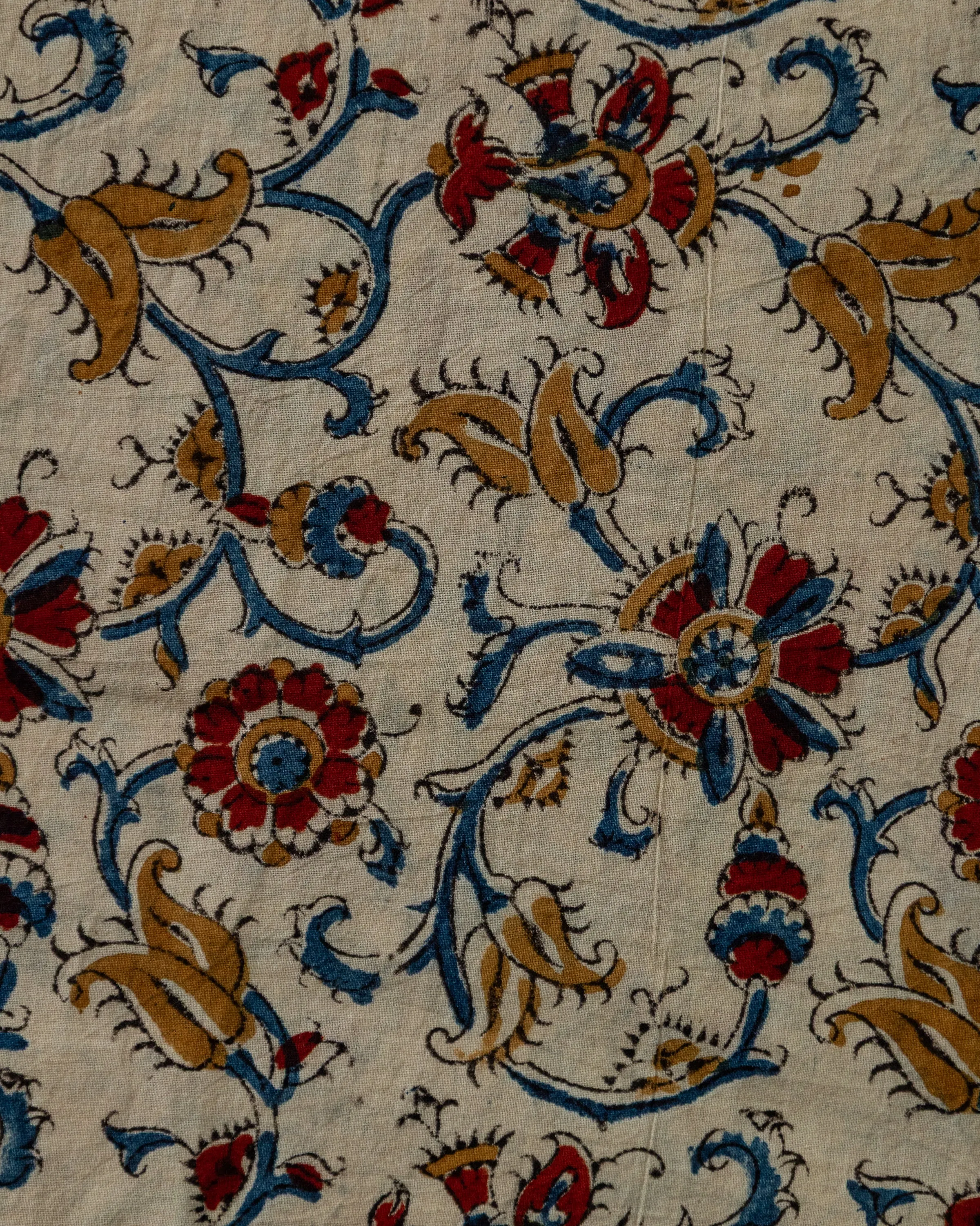 Hand Blocked Scarf in Bluebonnet sold by Quaker Marine Supply product image thumbnail 2