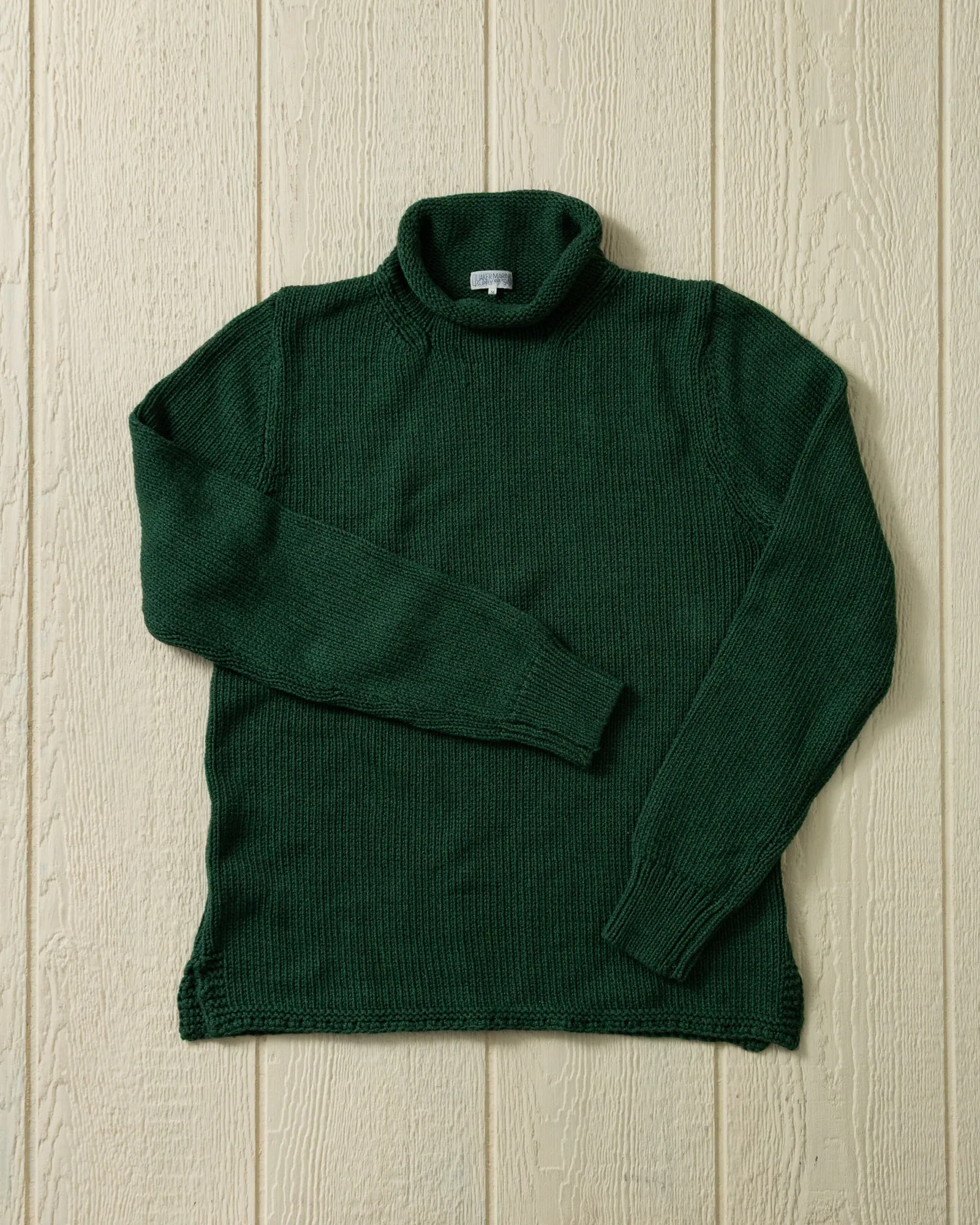 Fisherman's Sweater in Forest Mix sold by Quaker Marine Supply