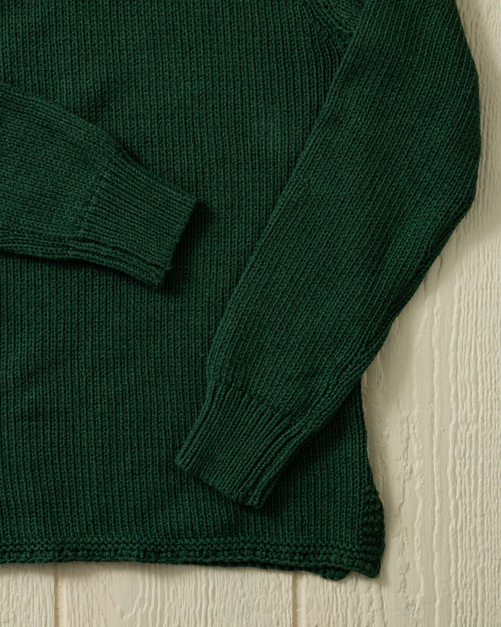 Fisherman's Sweater in Forest Mix sold by Quaker Marine Supply product image thumbnail 5