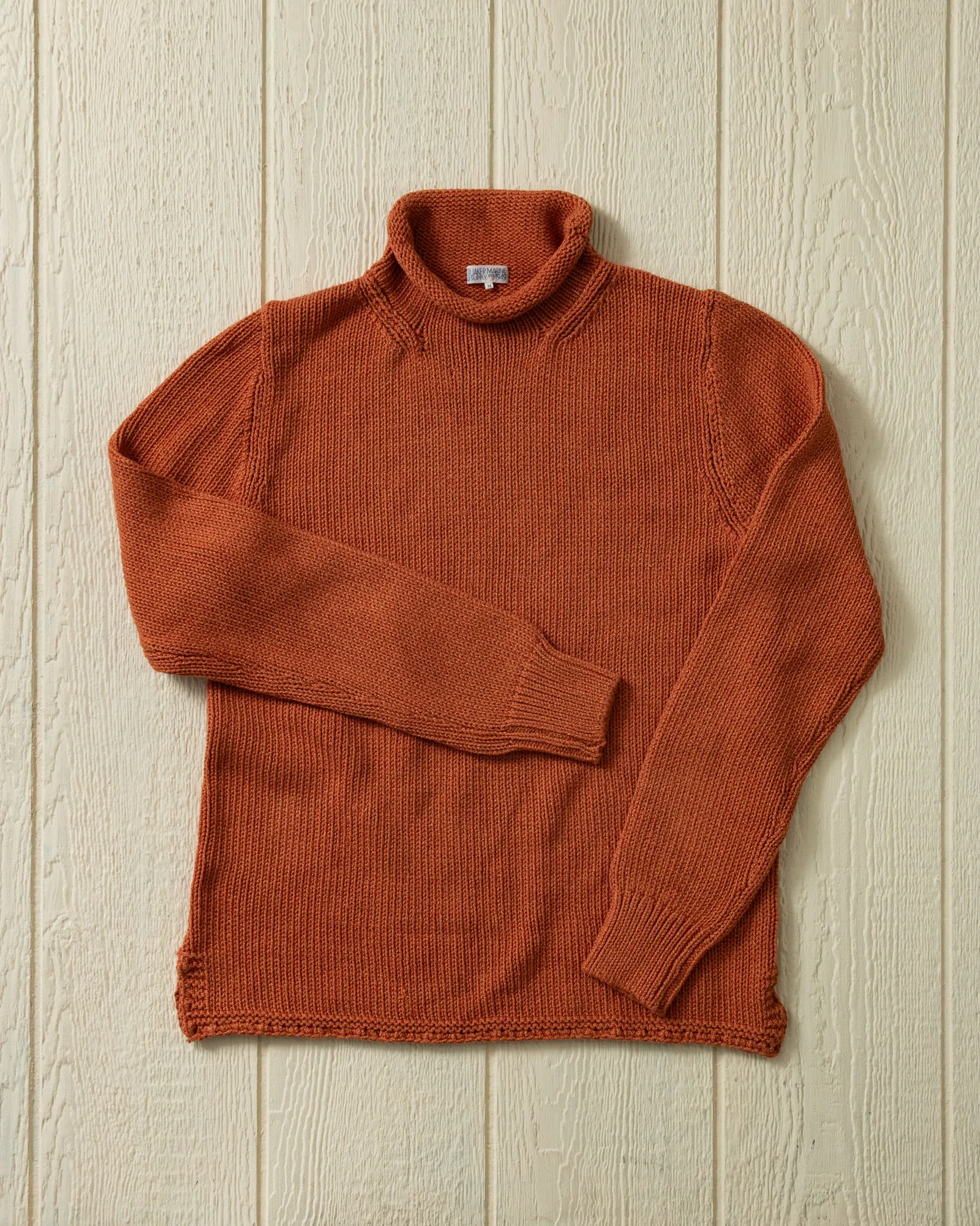 Fisherman's Sweater in Amber Mix sold by Quaker Marine Supply