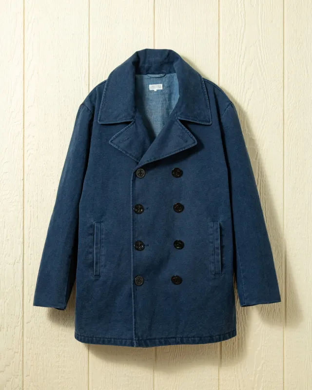 Atlantis Peacoat in Navy sold by Quaker Marine Supply
