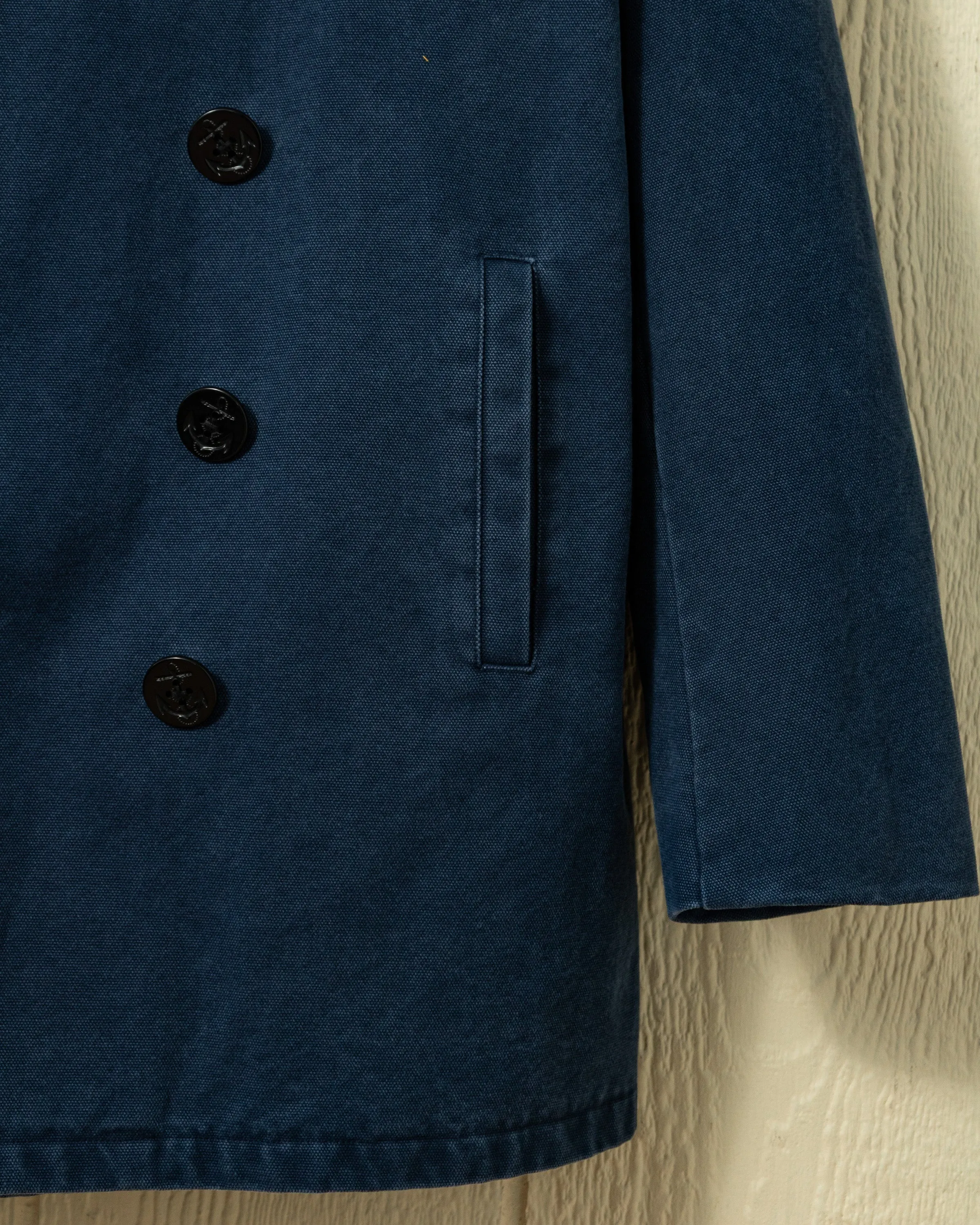 Atlantis Peacoat in Navy sold by Quaker Marine Supply product image thumbnail 3