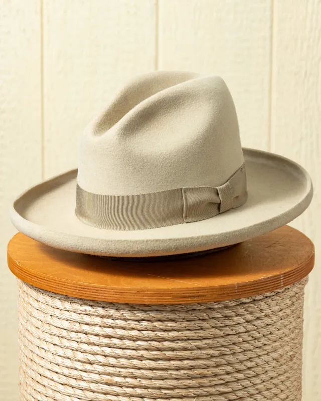 Bluffton Wool Felt Hat in Buckskin sold by Quaker Marine Supply