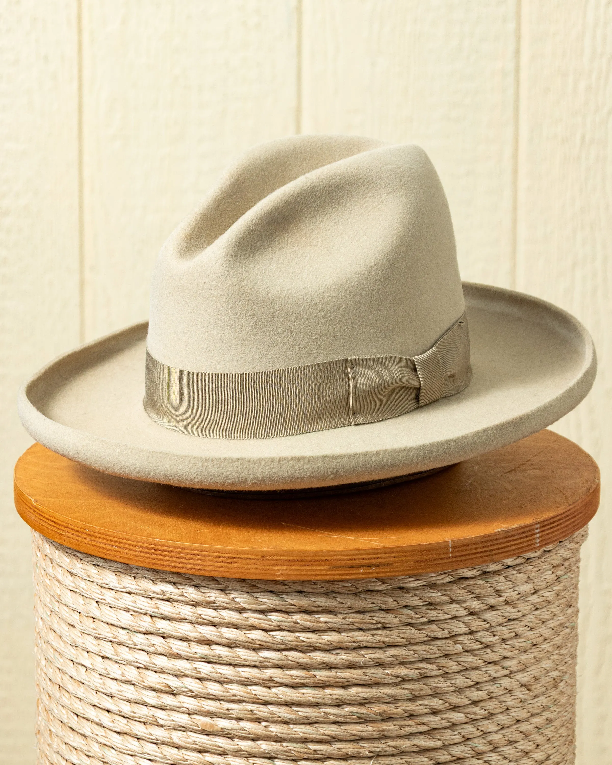 Bluffton Wool Felt Hat in Buckskin sold by Quaker Marine Supply