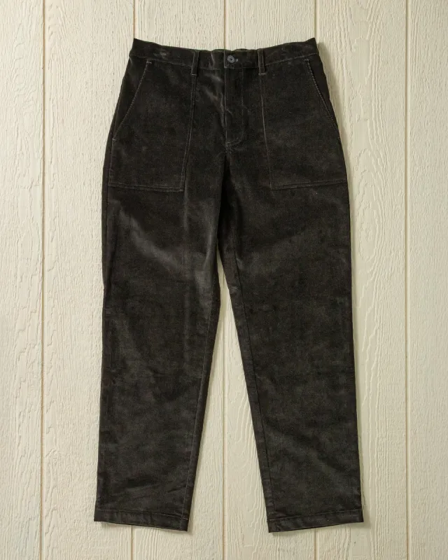 Ventura Pant in Chestnut Corduroy sold by Quaker Marine Supply