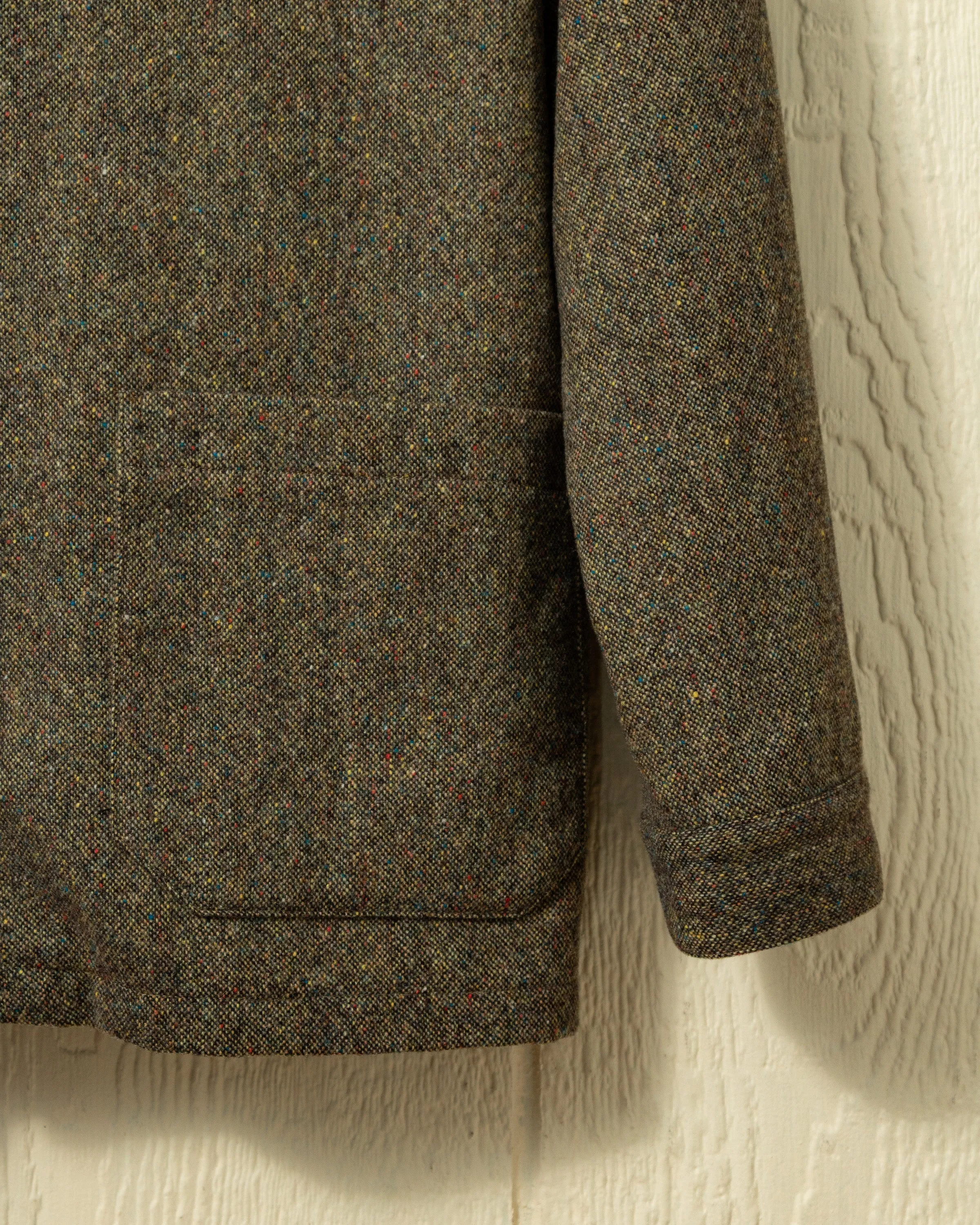 Loafer Jacket in Acorn Donegal sold by Quaker Marine Supply product image thumbnail 3