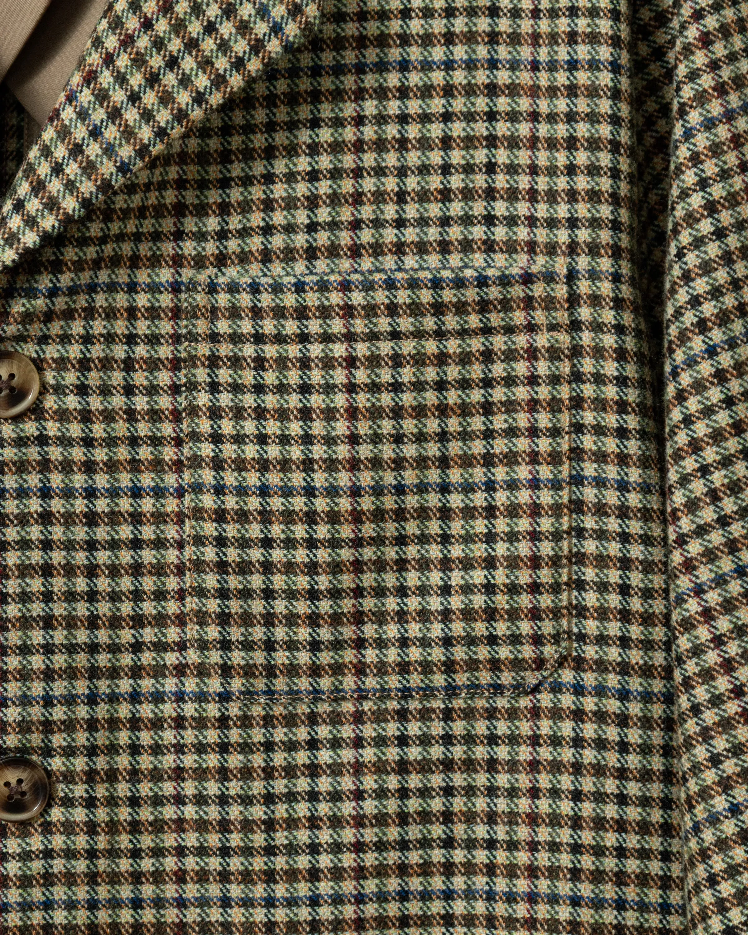 Loafer Jacket in Autumnal Gun Check sold by Quaker Marine Supply product image thumbnail 3