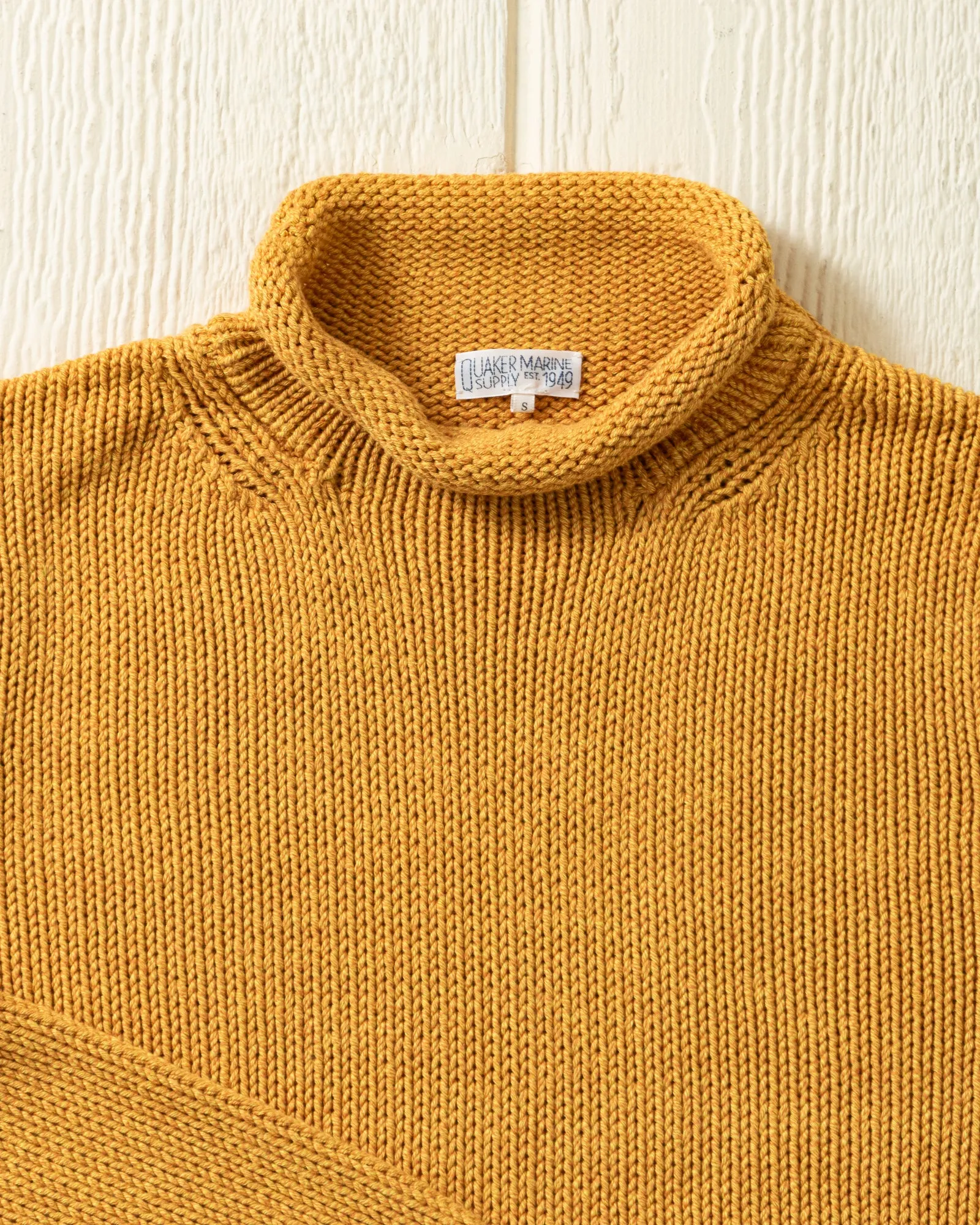 Women's Fisherman's Sweater in Sun Mix sold by Quaker Marine Supply product image thumbnail 4