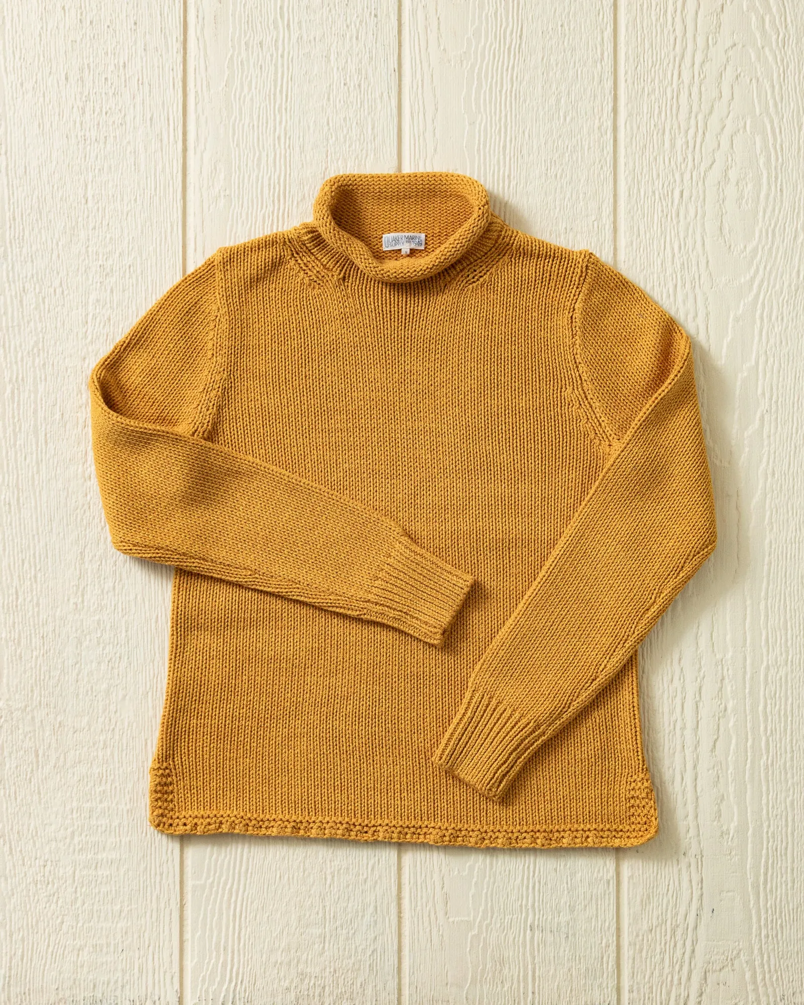 Women's Fisherman's Sweater in Sun Mix sold by Quaker Marine Supply product image thumbnail 2