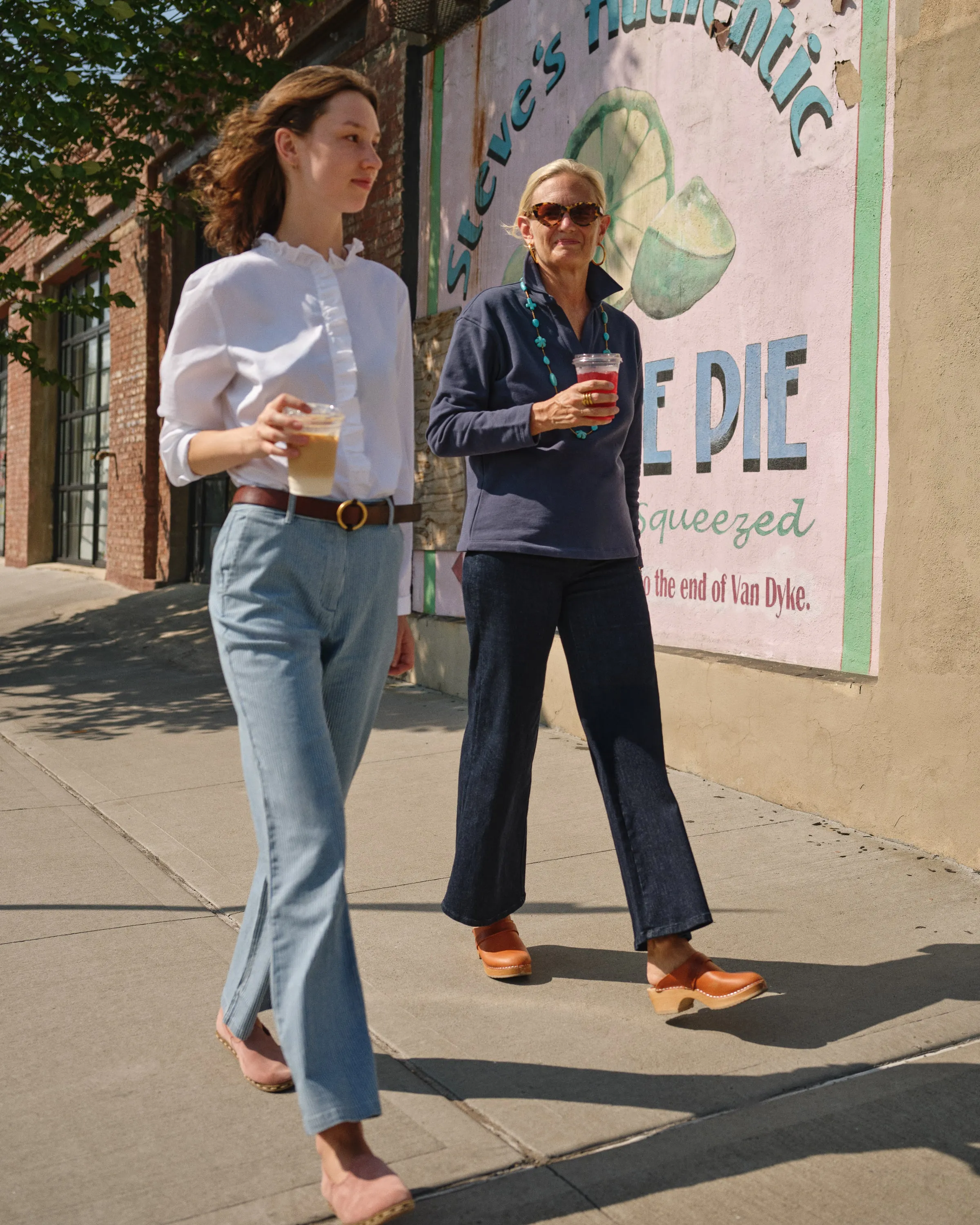 Ruffle Placket Shirt in White Broadcloth sold by Quaker Marine Supply product image thumbnail 2