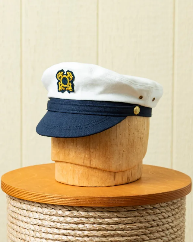 Captain's Roll Up Yacht Cap sold by Quaker Marine Supply