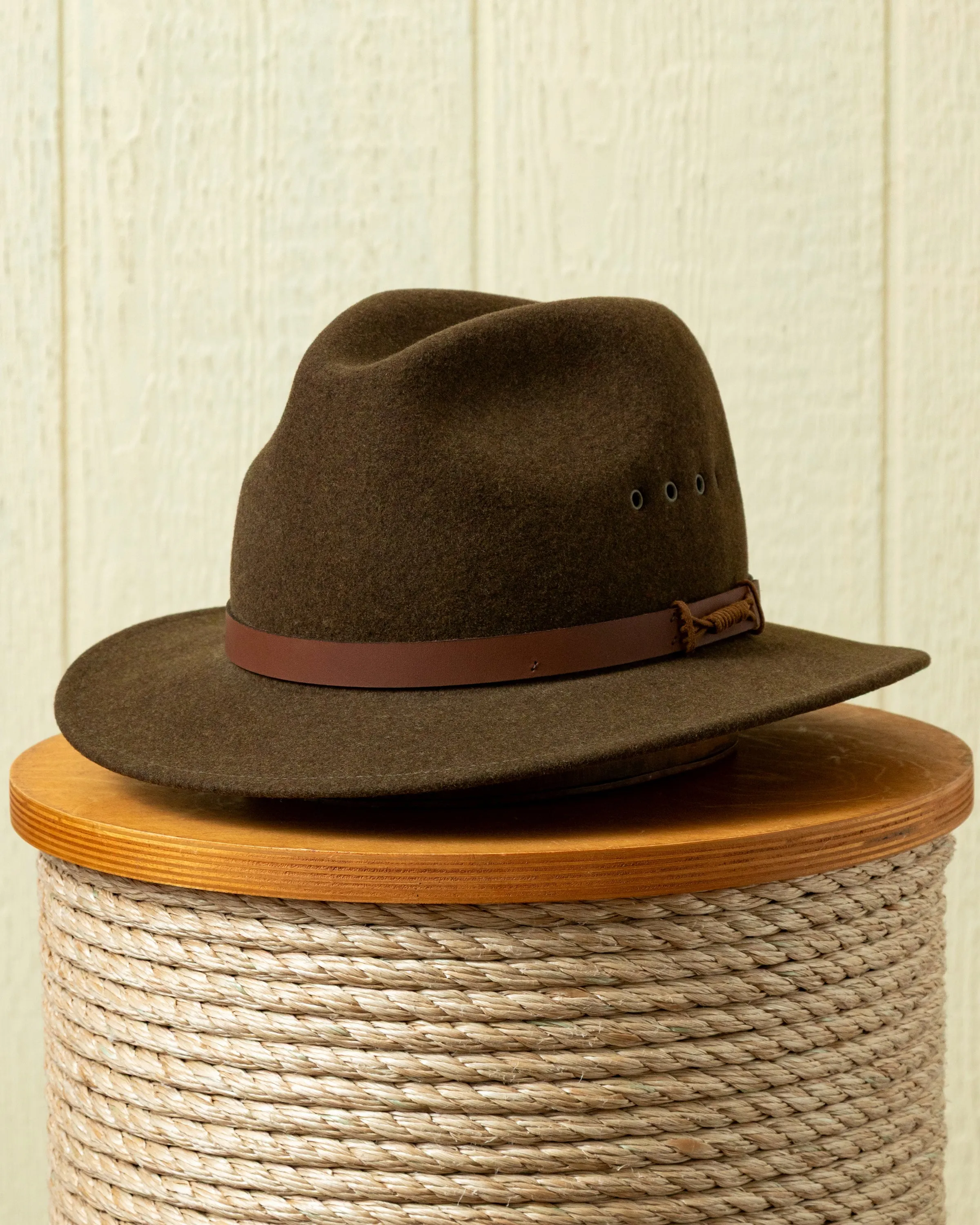 Wool Nairobi in Olive Mix sold by Quaker Marine Supply