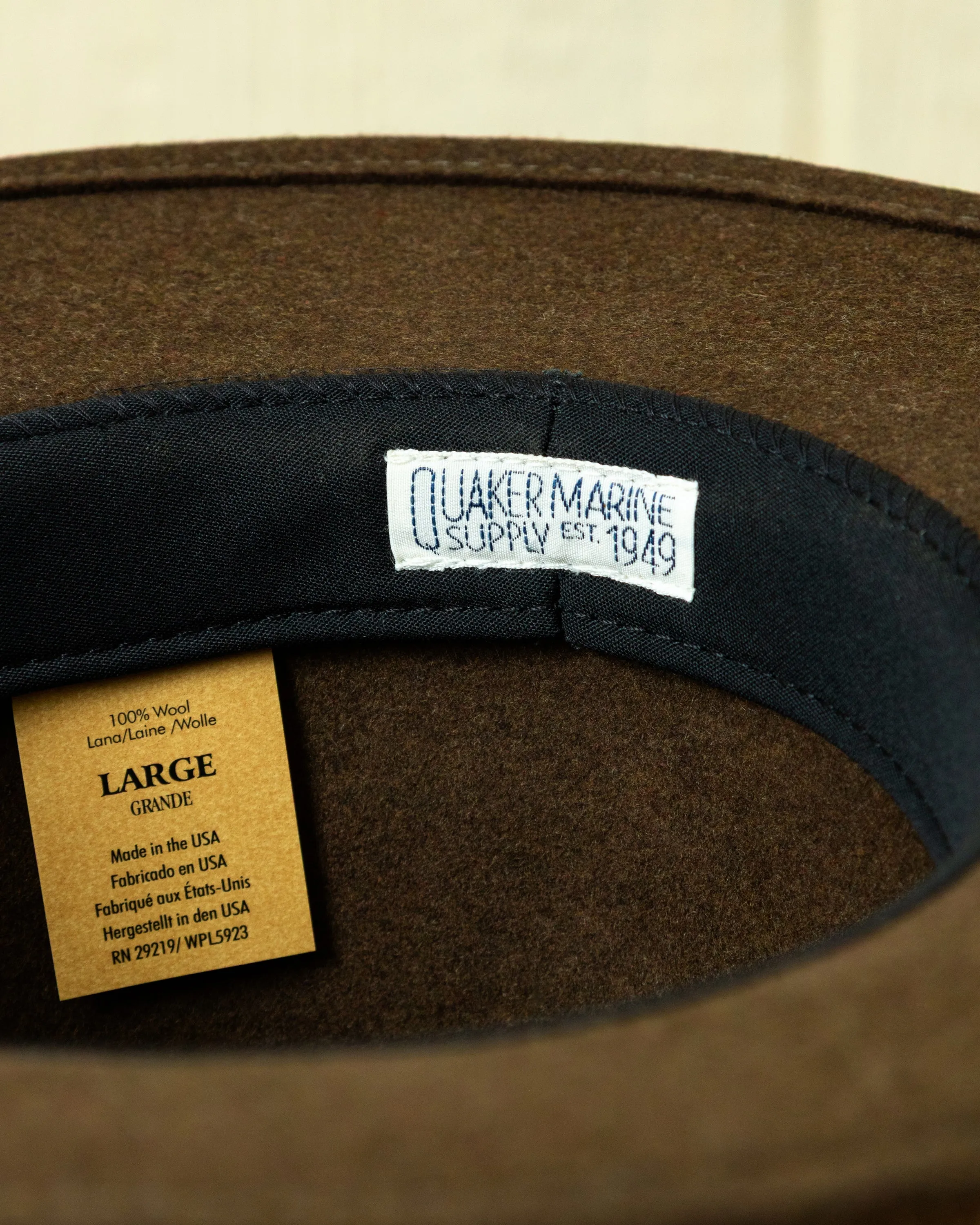 Wool Nairobi in Olive Mix sold by Quaker Marine Supply product image thumbnail 3