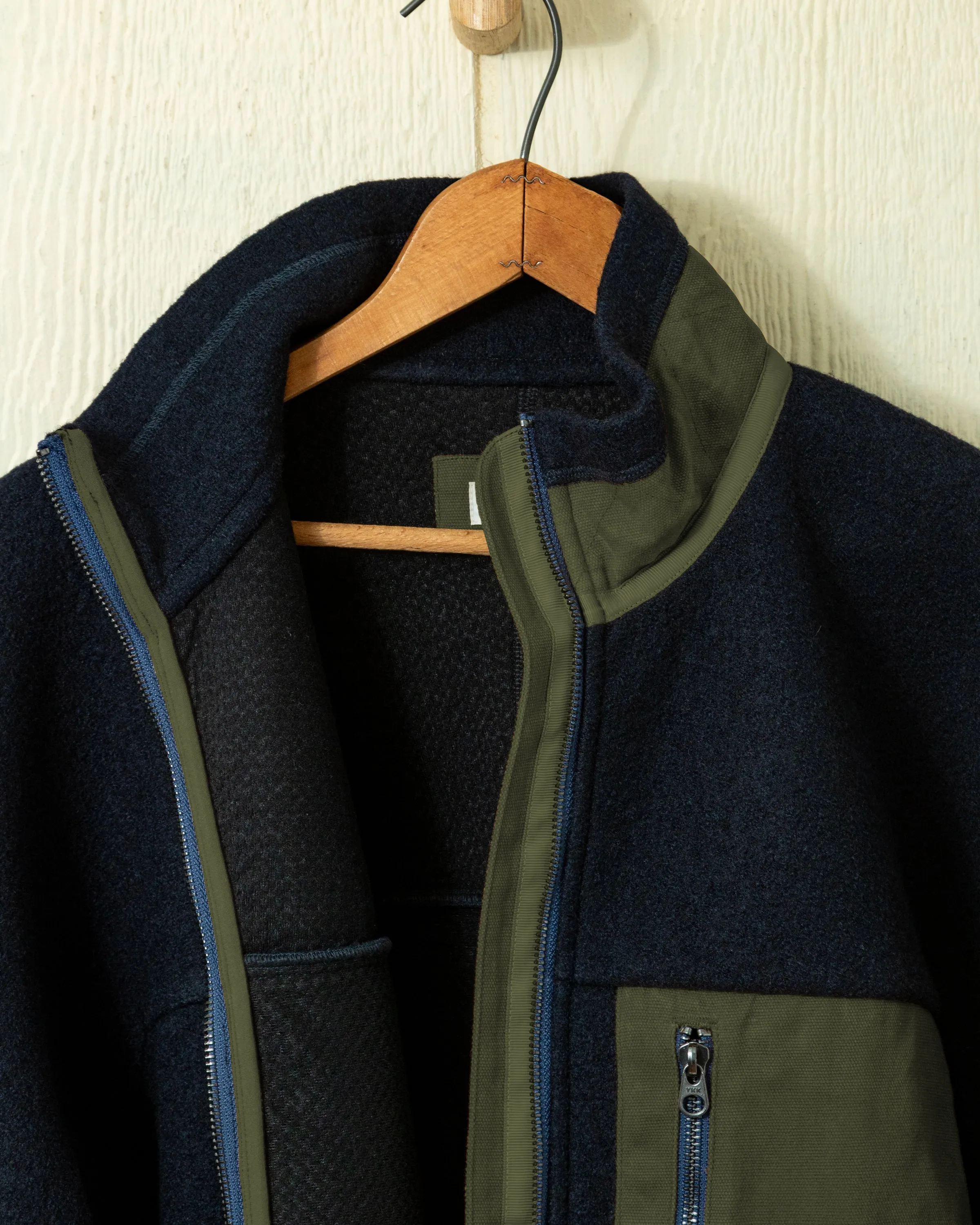 Whalsay Fleece in Navy Felted Wool sold by Quaker Marine Supply product image thumbnail 4