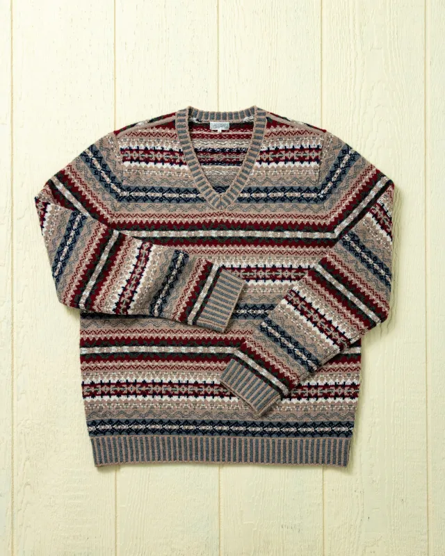 Troon Faire Isle in Oatmeal Multi sold by Quaker Marine Supply