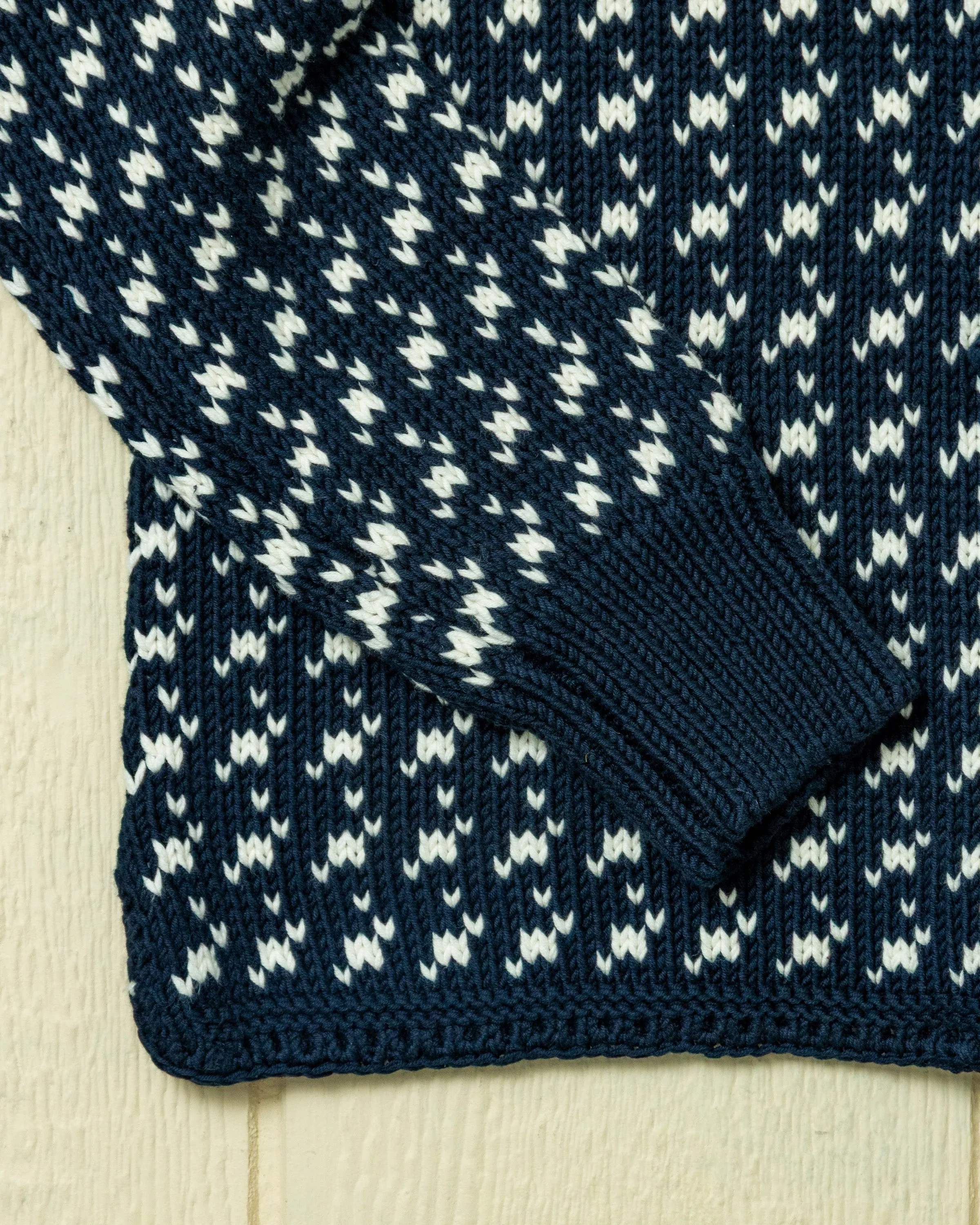 (PRE-ORDER) Women's North Sea Fisherman's Sweater sold by Quaker Marine Supply product image thumbnail 2