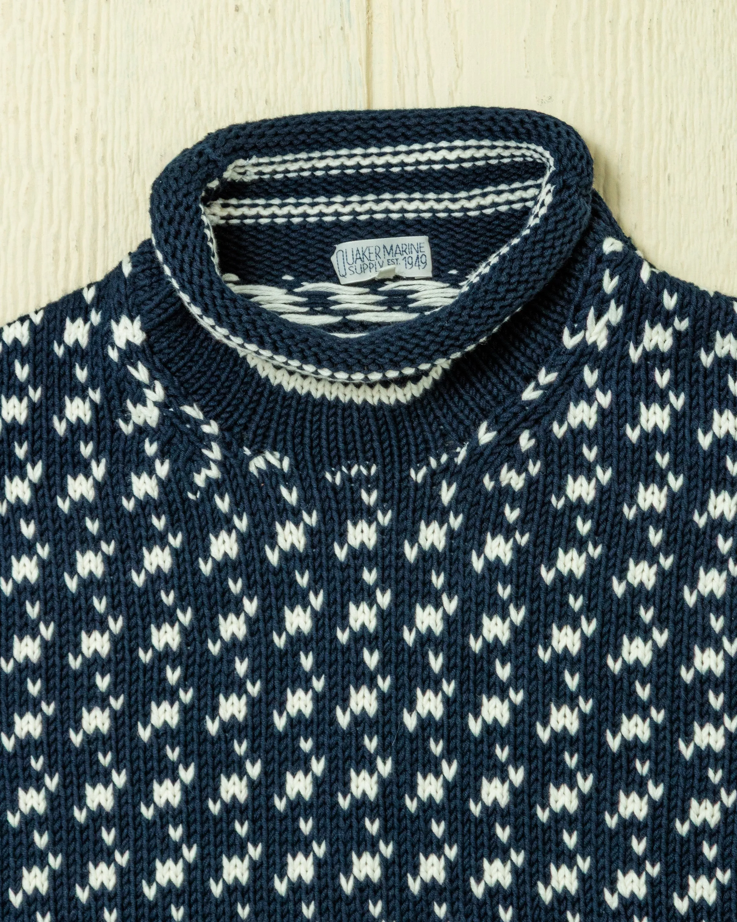 (PRE-ORDER) North Sea Fisherman's Sweater sold by Quaker Marine Supply product image thumbnail 3