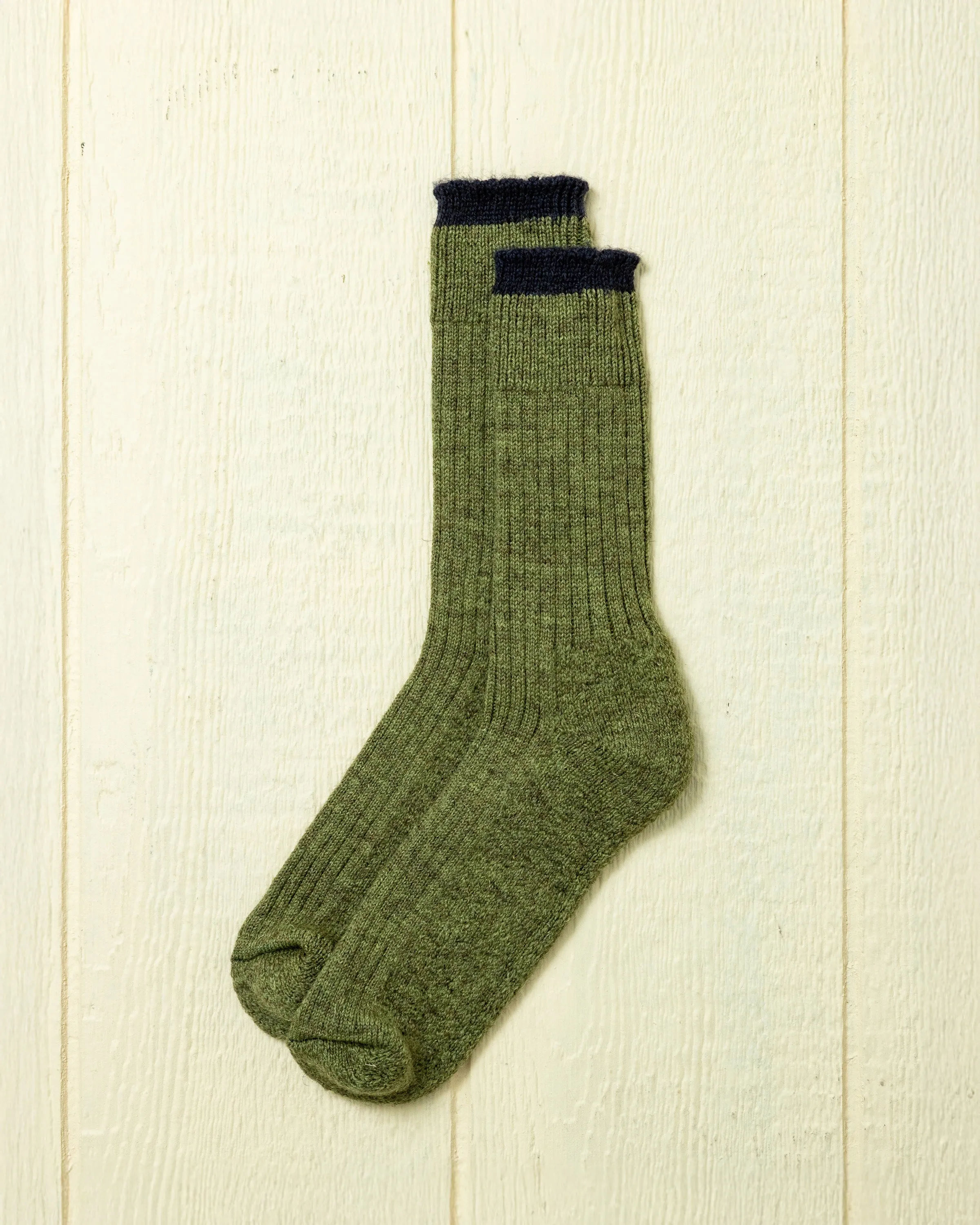 English Wool Boot Sock in Apple sold by Quaker Marine Supply