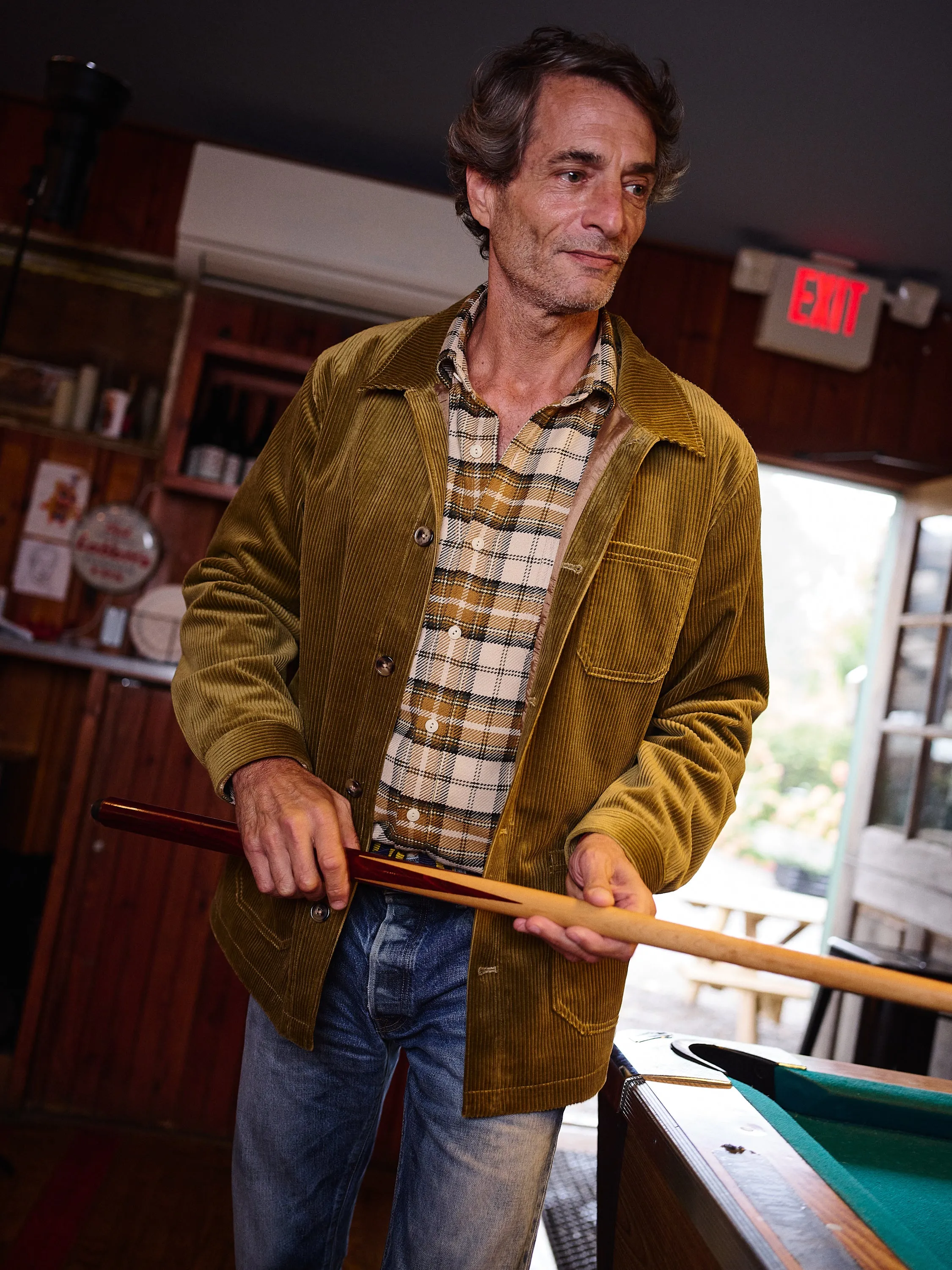 Cavalry Twill Chore Shirt in British Khaki sold by Quaker Marine Supply product image thumbnail 3