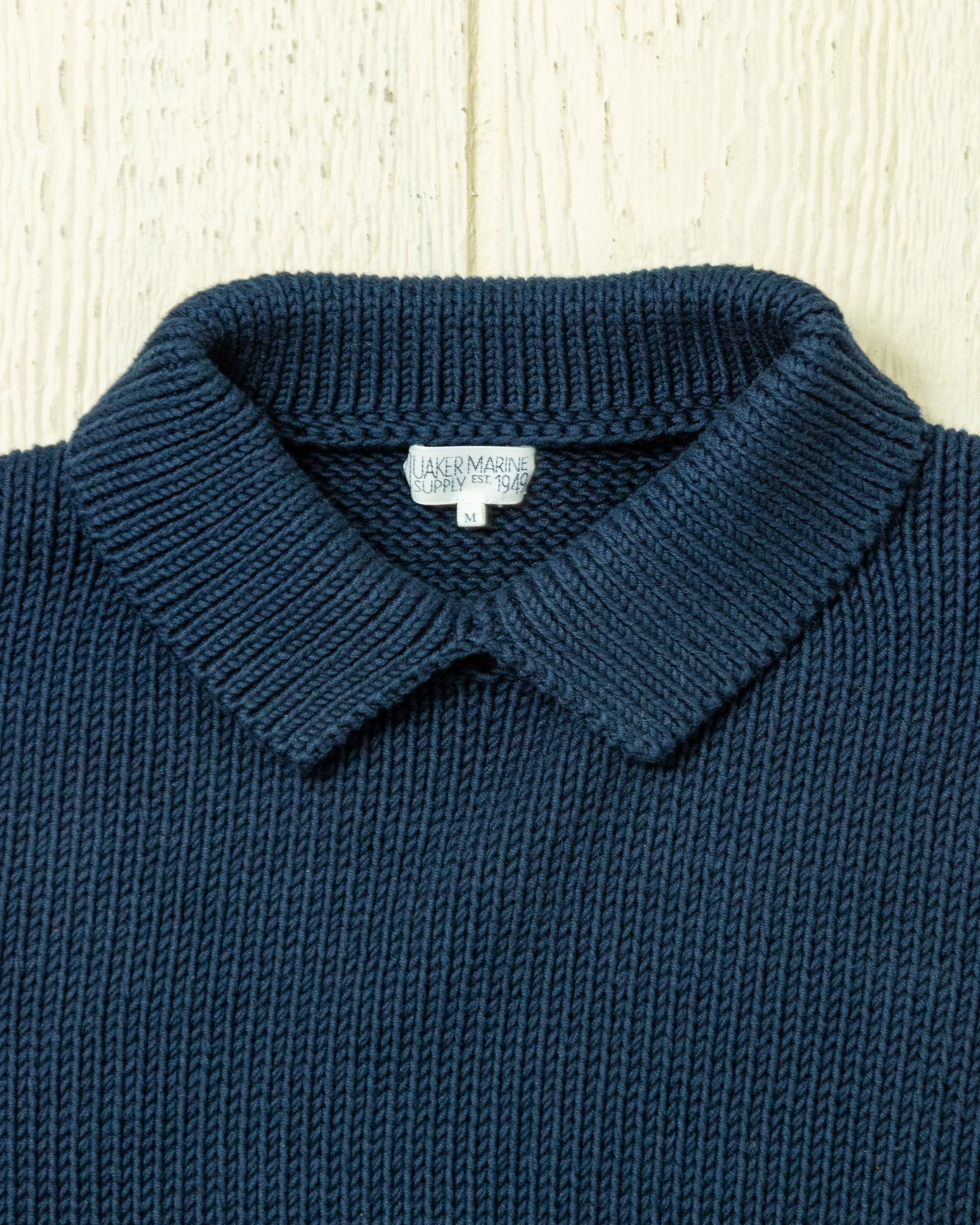 Women's Dock Sweater in Navy sold by Quaker Marine Supply product image thumbnail 3
