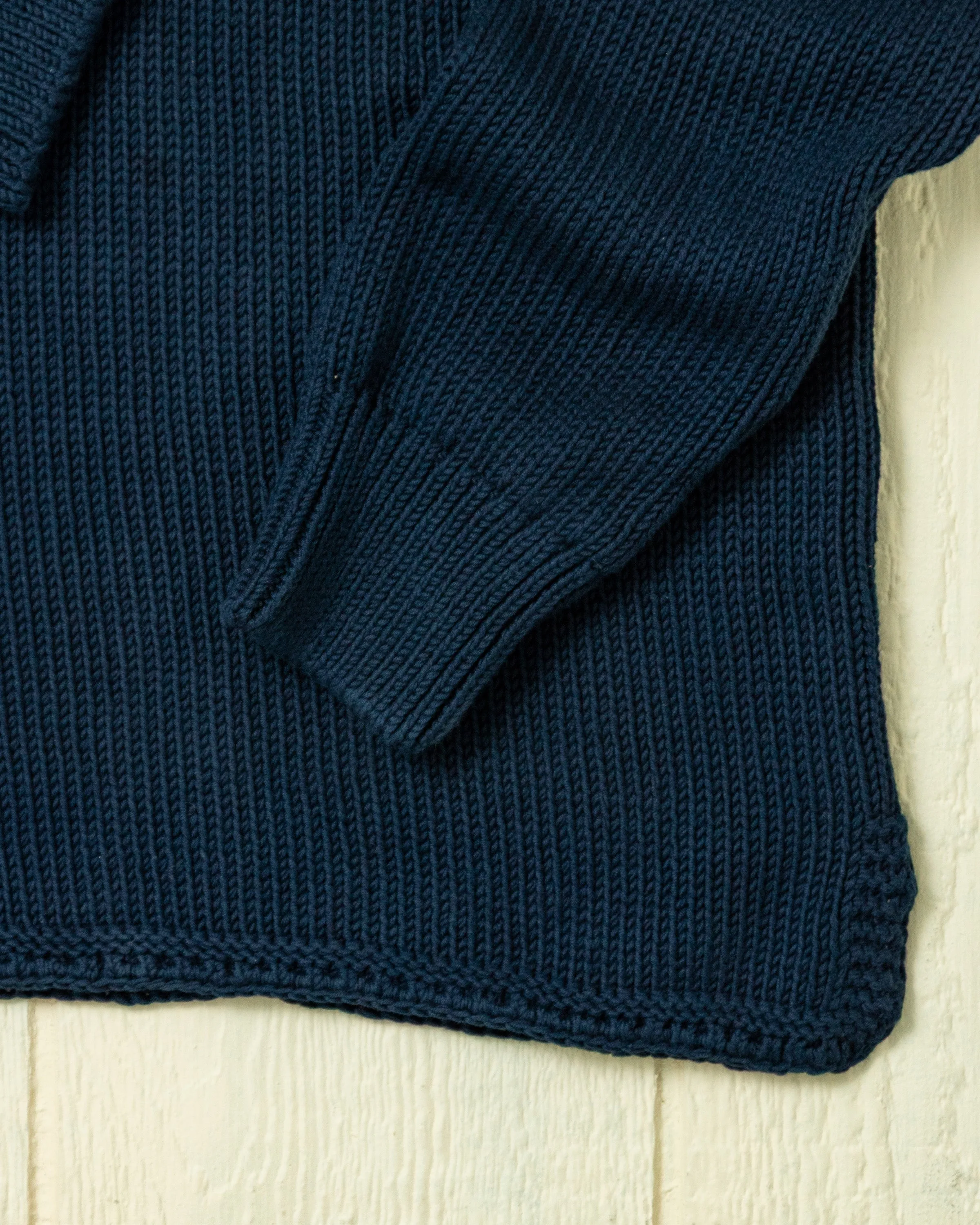 (PRE-ORDER) Dock Sweater in Navy sold by Quaker Marine Supply product image thumbnail 3