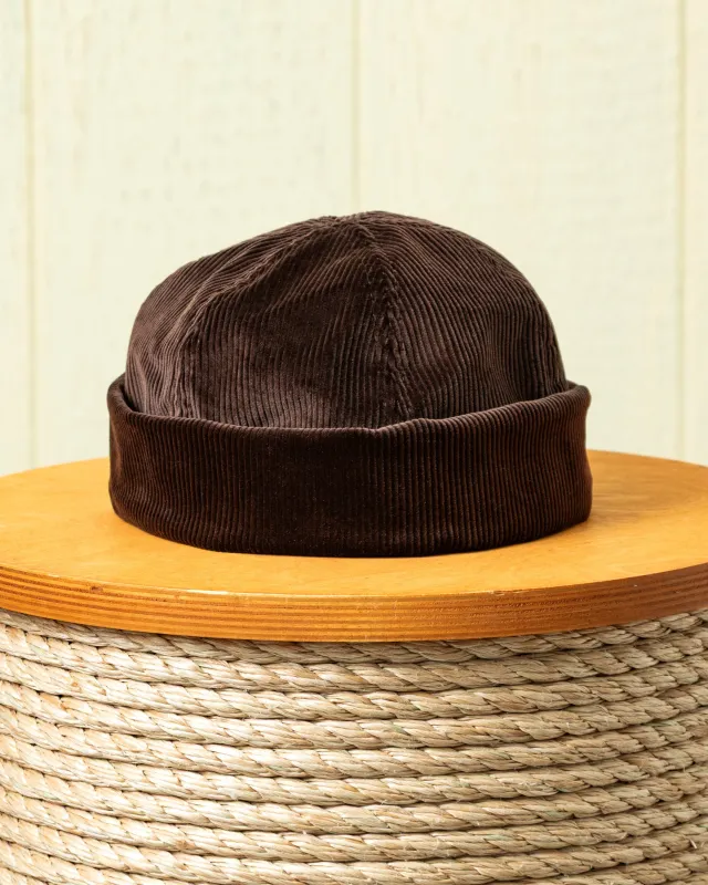 Corduroy Harbour Cap in Russet sold by Quaker Marine Supply