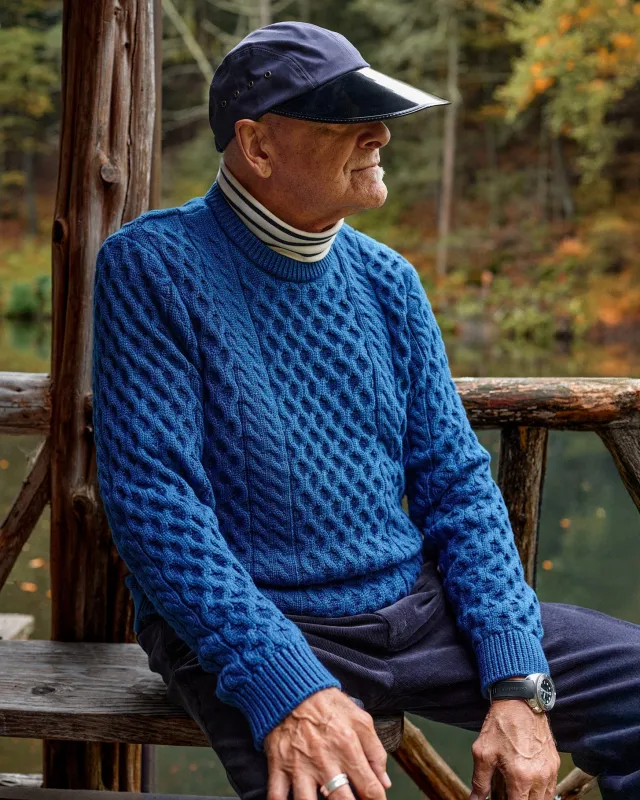 Deep Sea Galway Cable Sweater sold by Quaker Marine Supply