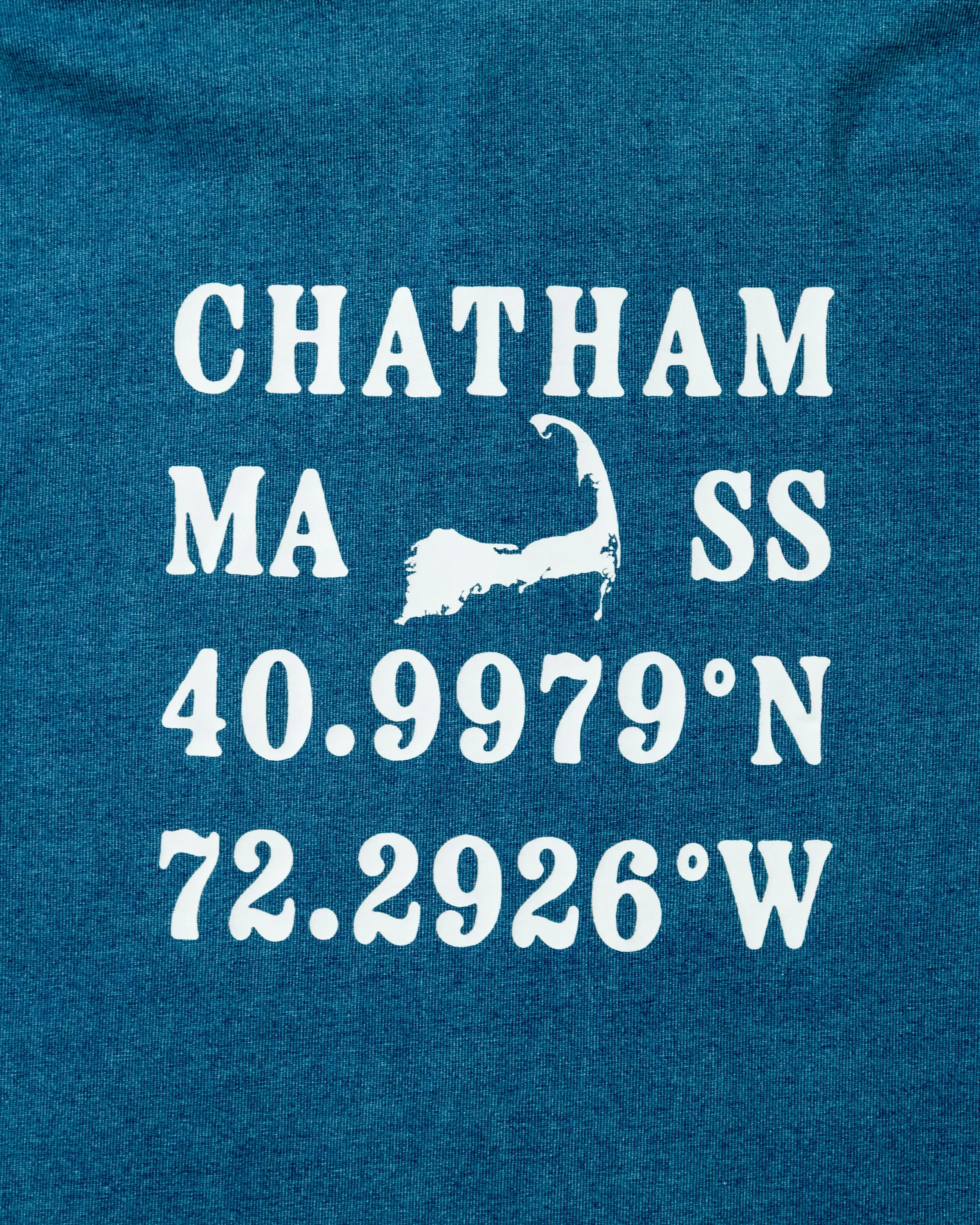 Chatham Wharf Hoodie in Washed Indigo sold by Quaker Marine Supply product image thumbnail 3