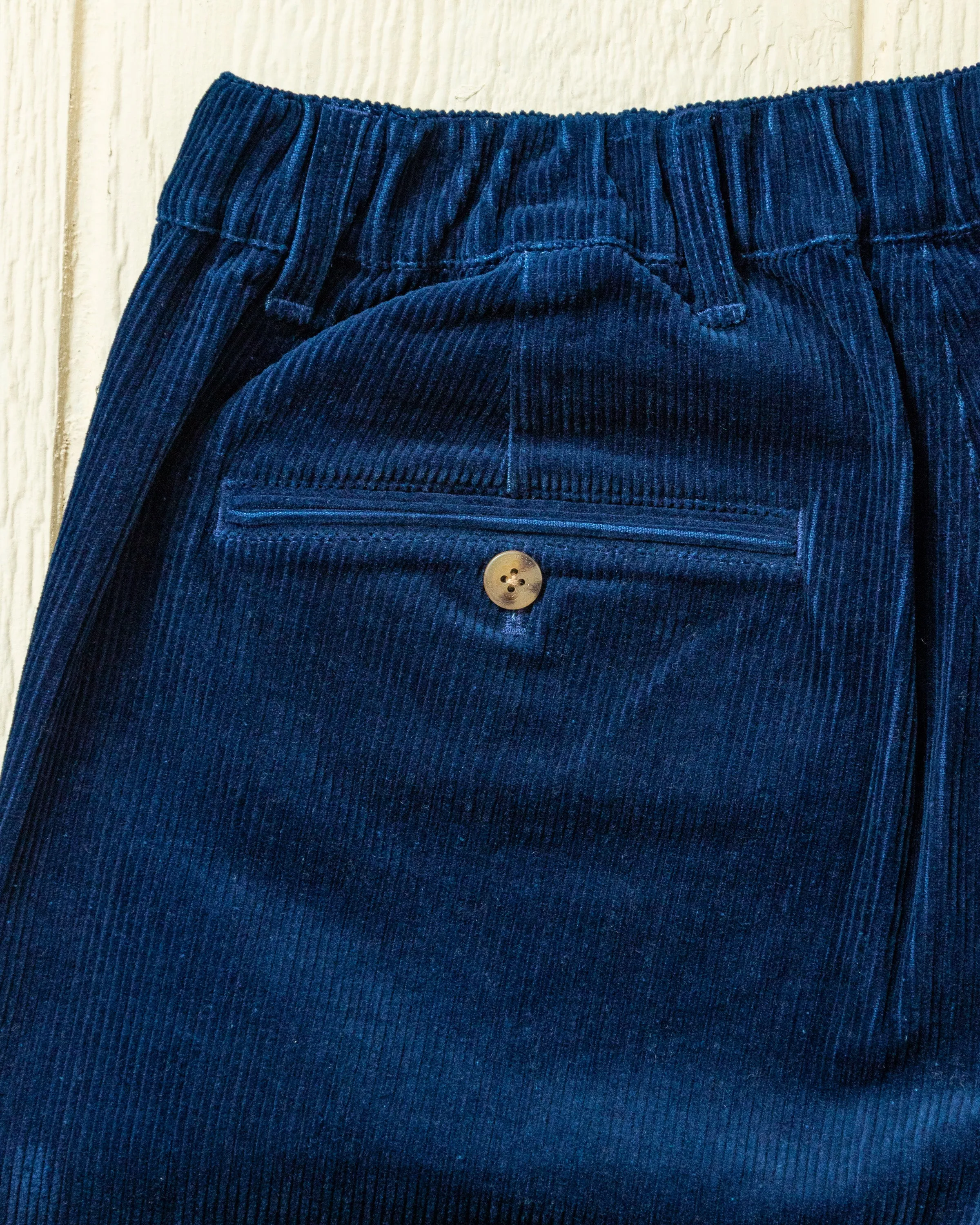 Ventura Pant in True Indigo Corduroy sold by Quaker Marine Supply product image thumbnail 4