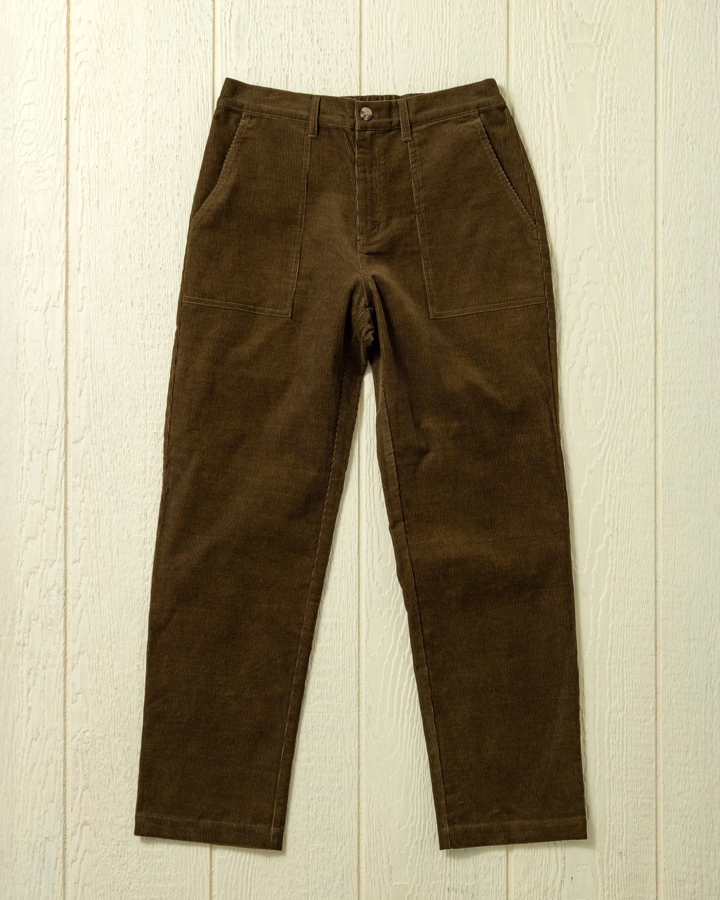 Ventura Pant in Sage Corduroy sold by Quaker Marine Supply