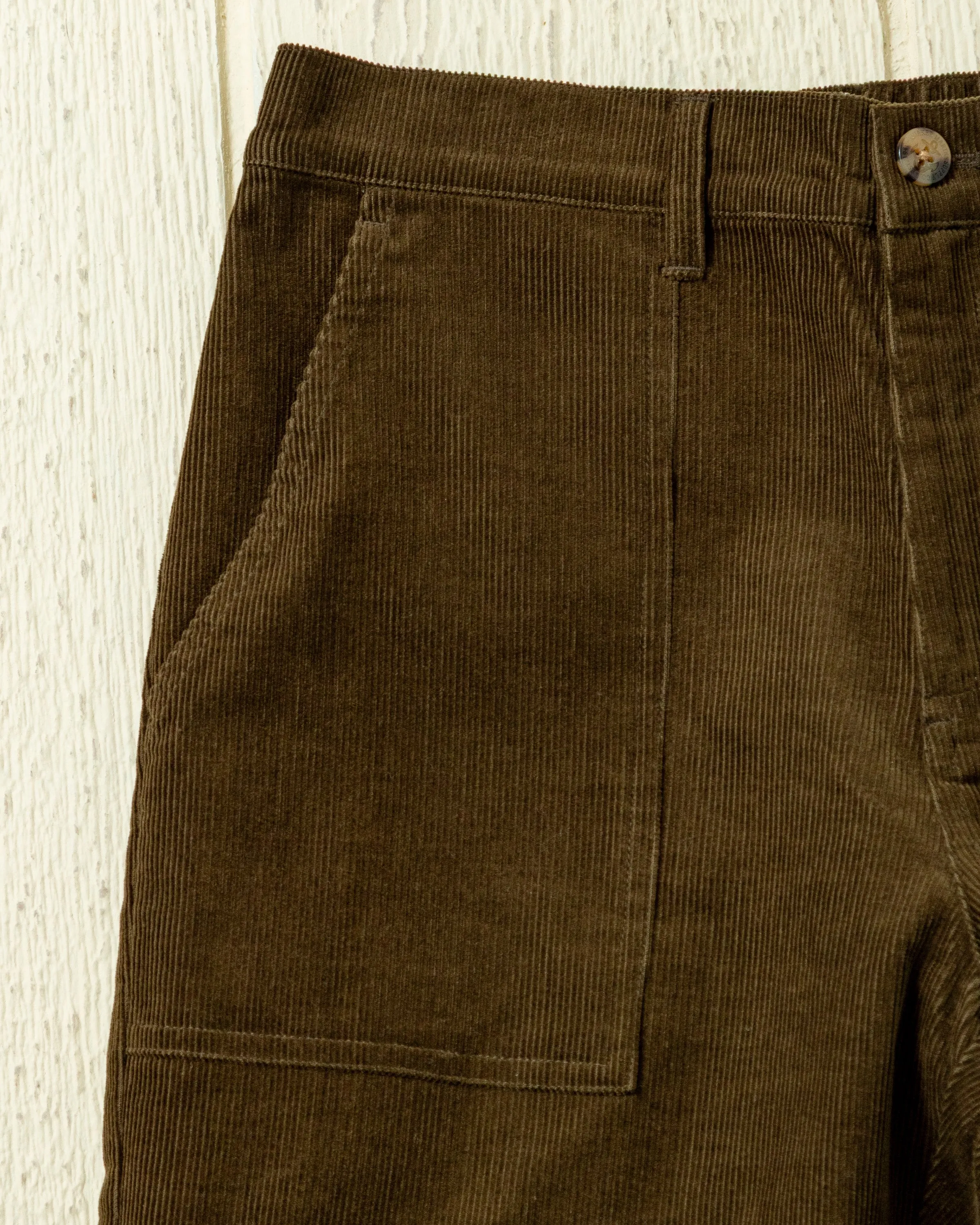 Ventura Pant in Sage Corduroy sold by Quaker Marine Supply product image thumbnail 2