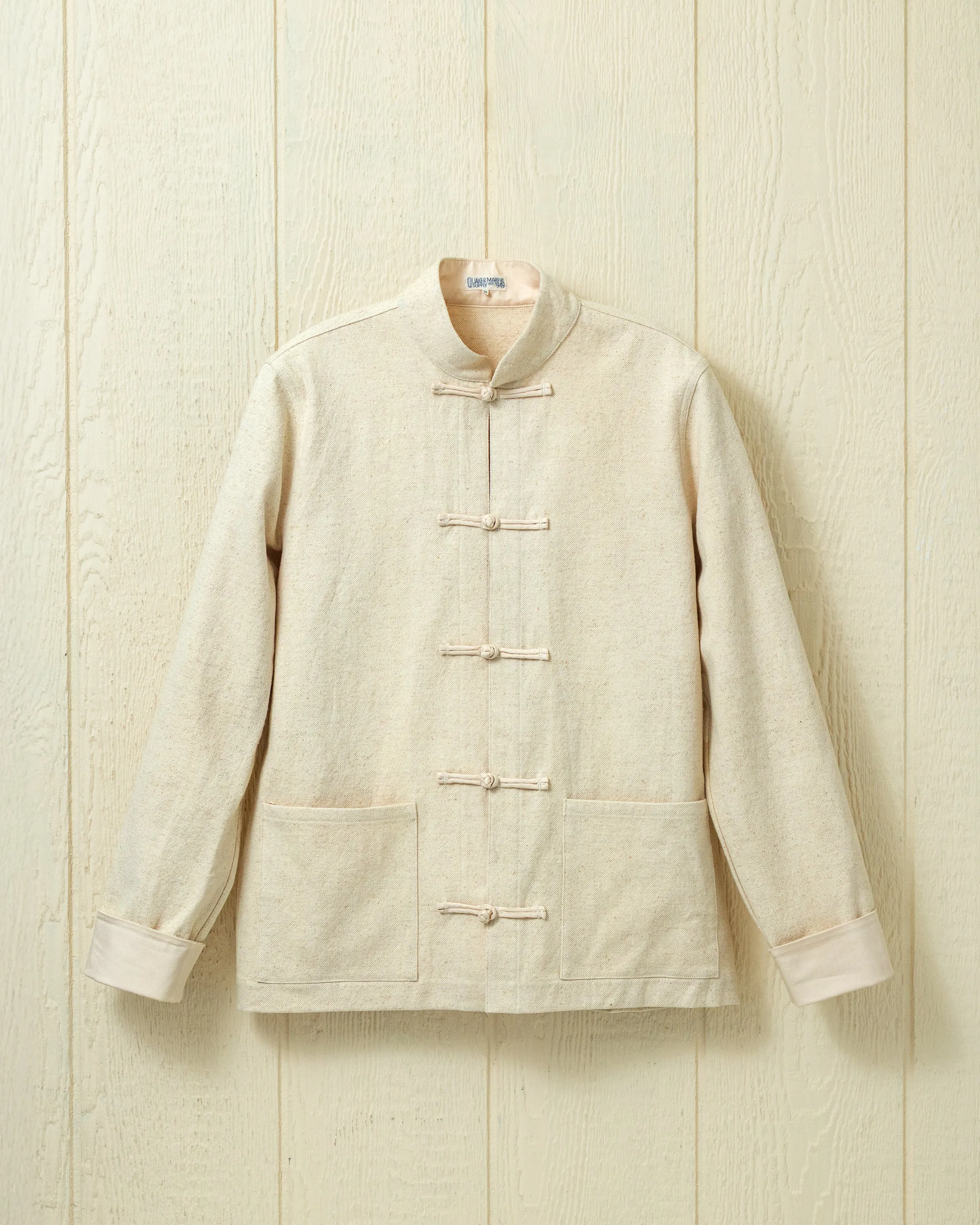 Martinique Jacket in Rustic Linen Cotton sold by Quaker Marine Supply product image thumbnail 3