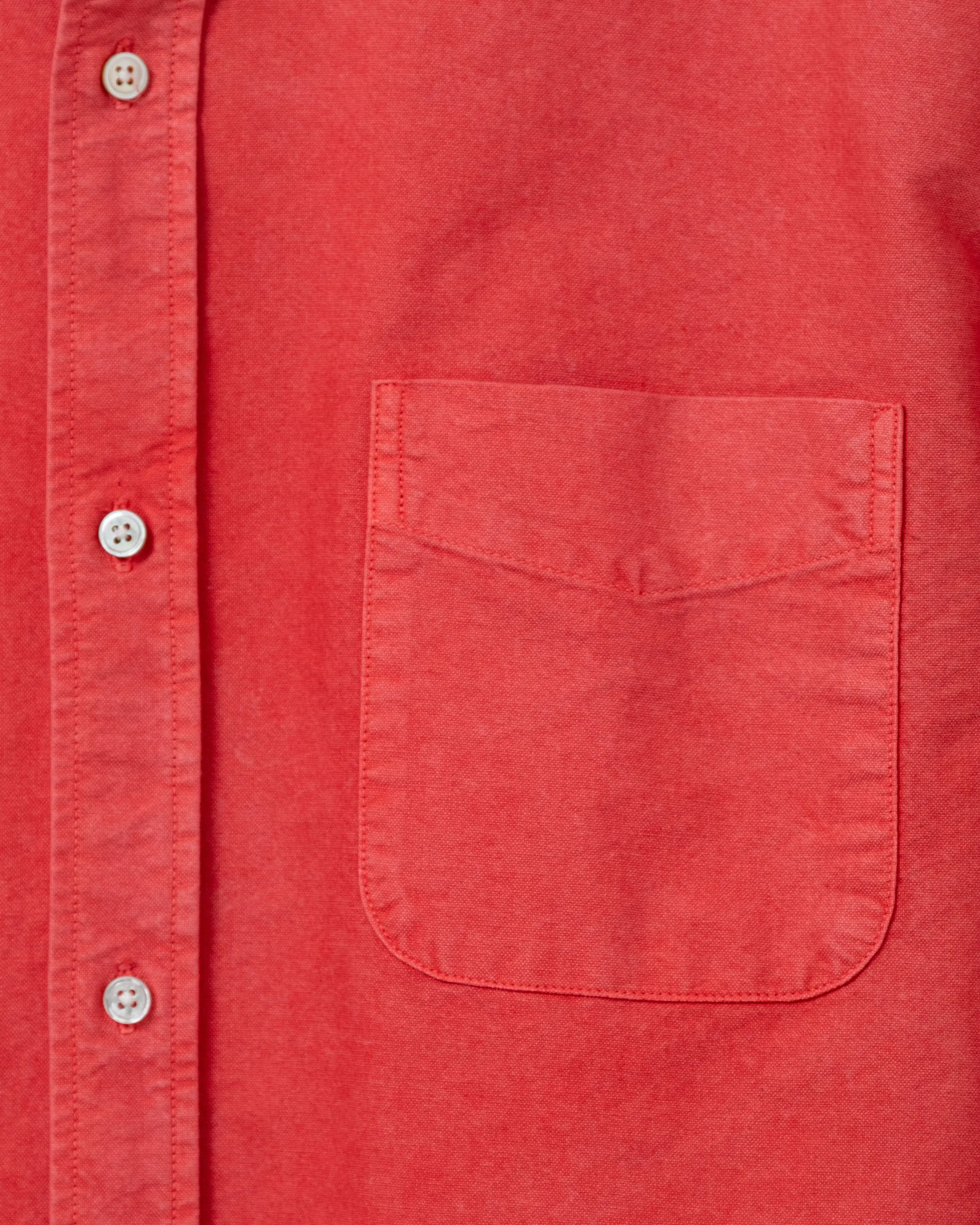 Garment Dyed Oxford Shirt in Coral sold by Quaker Marine Supply product image thumbnail 2