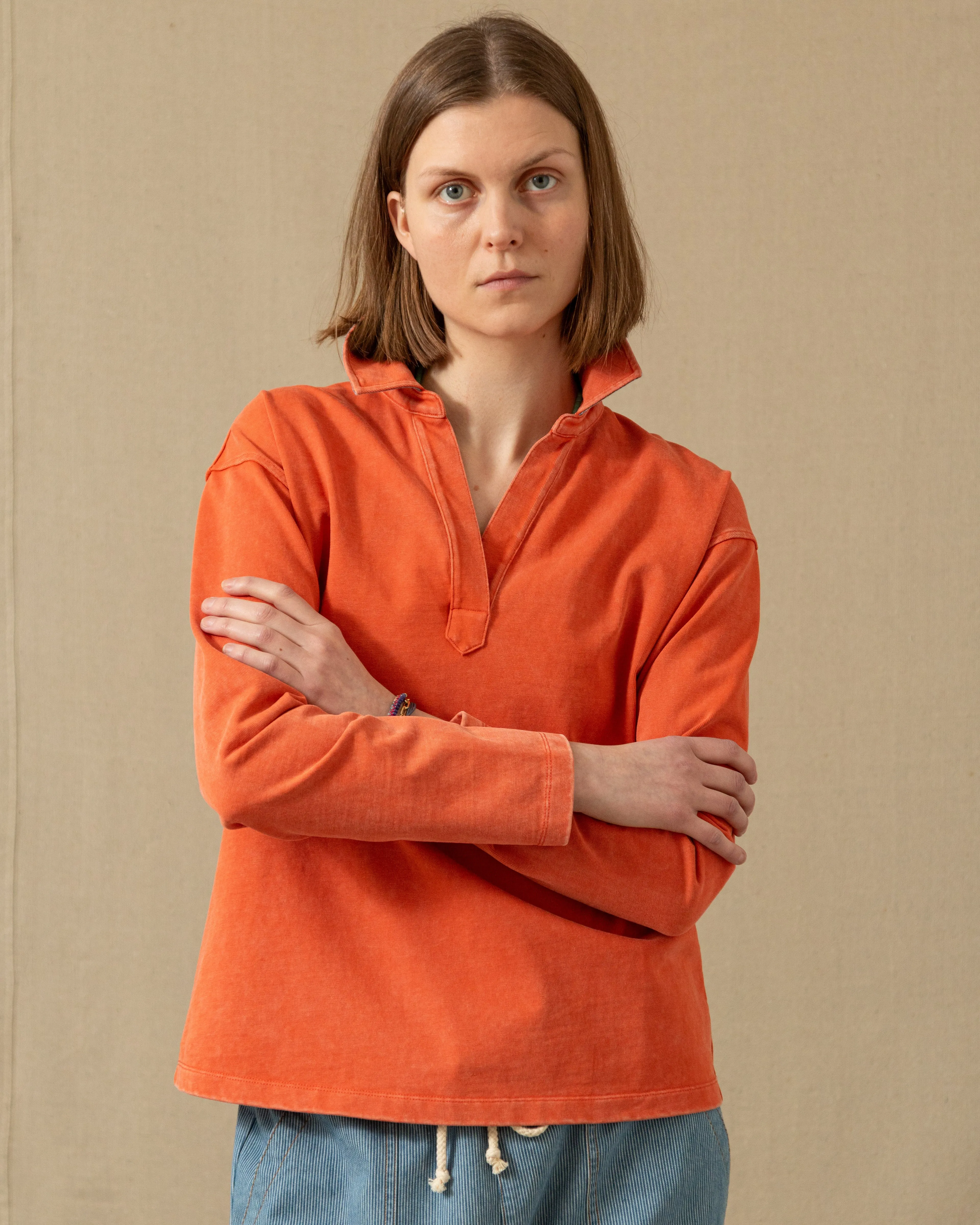 Salt Washed Inlet in Burnt Orange sold by Quaker Marine Supply