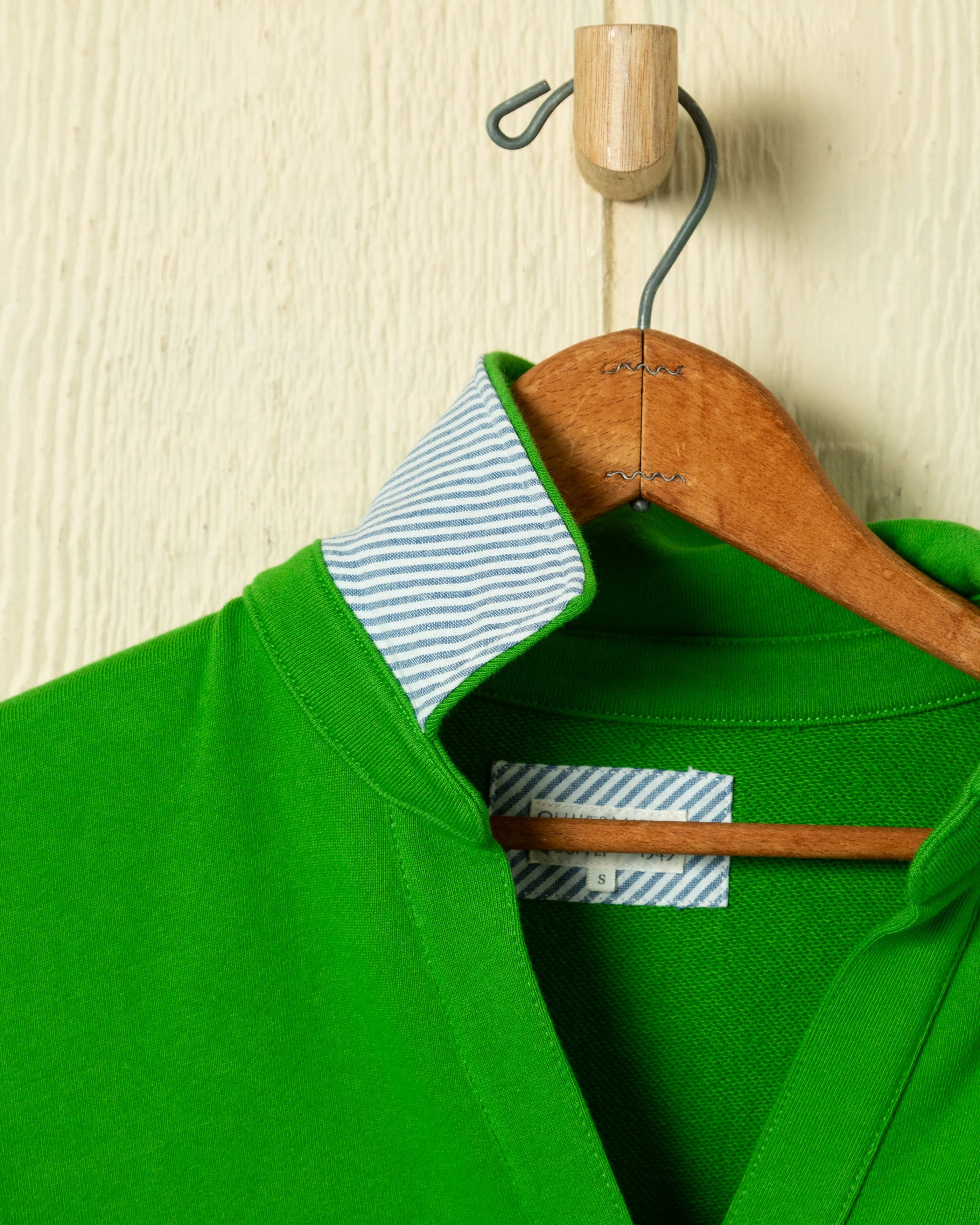 Inlet Pullover in Grass Loopback Terry sold by Quaker Marine Supply product image thumbnail 2