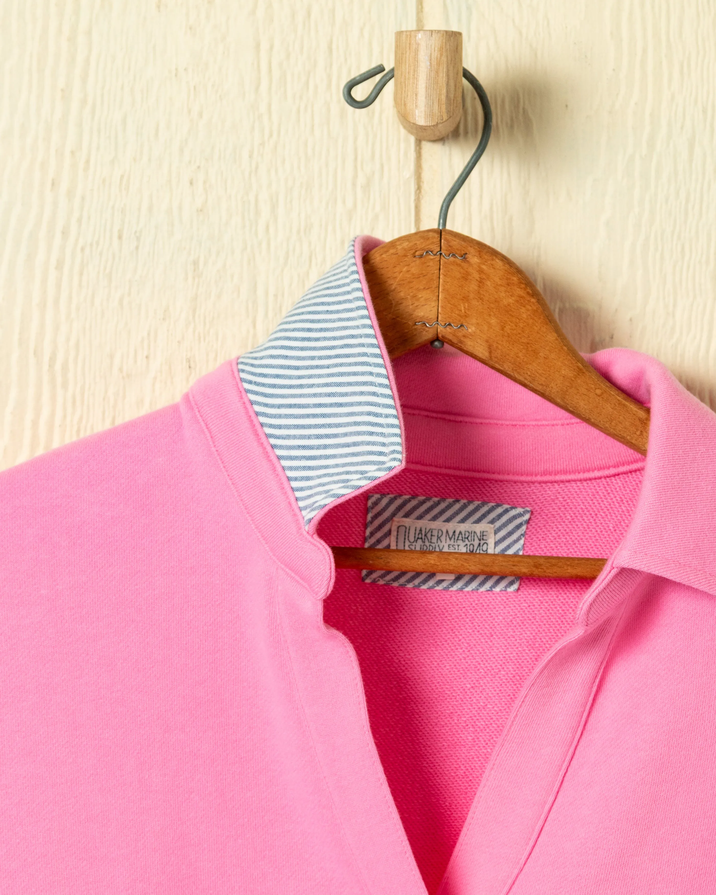 Inlet Pullover in Flamingo Loopback Terry sold by Quaker Marine Supply product image thumbnail 2