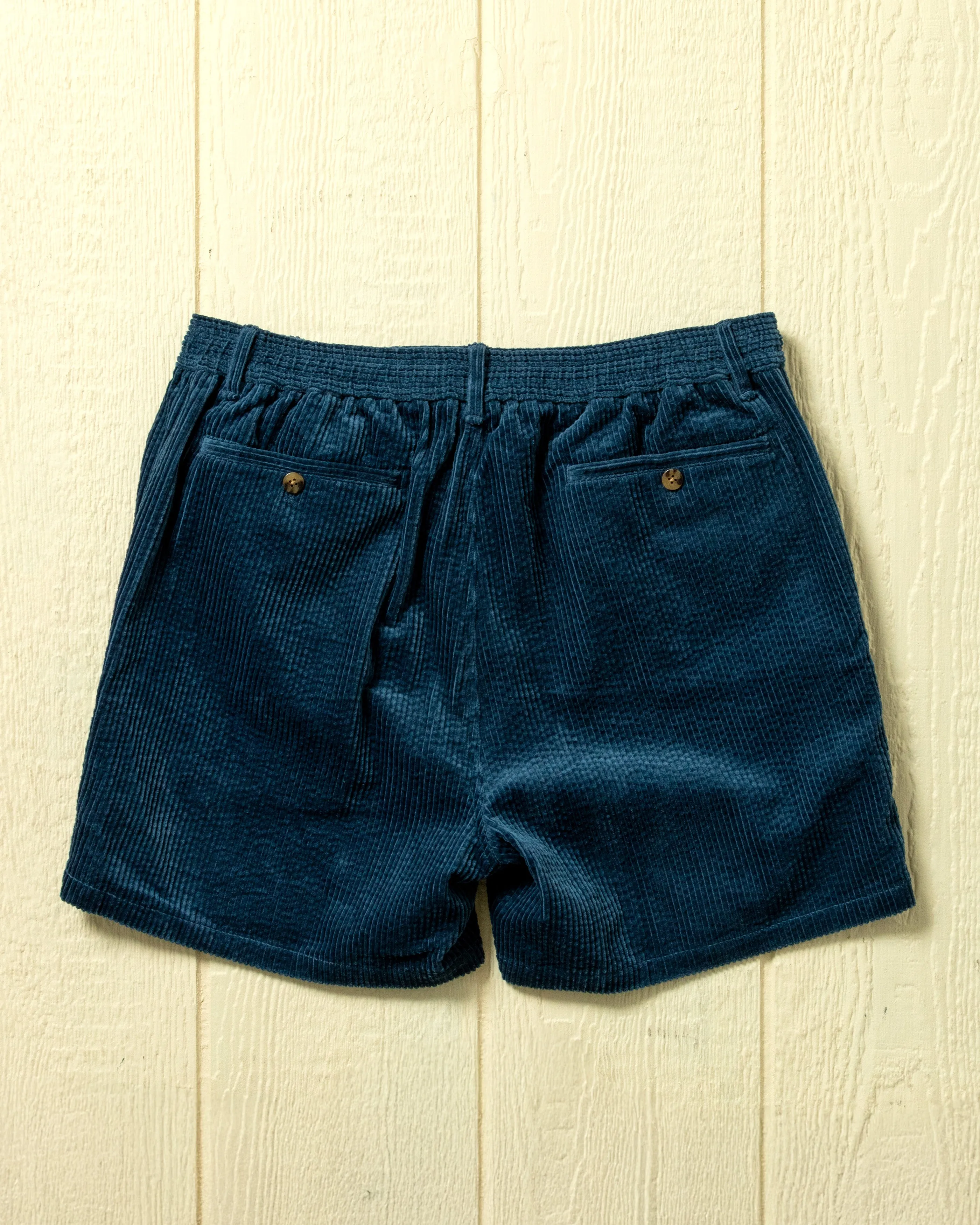 Cove Short in Navy Seersucker Corduroy sold by Quaker Marine Supply product image thumbnail 5