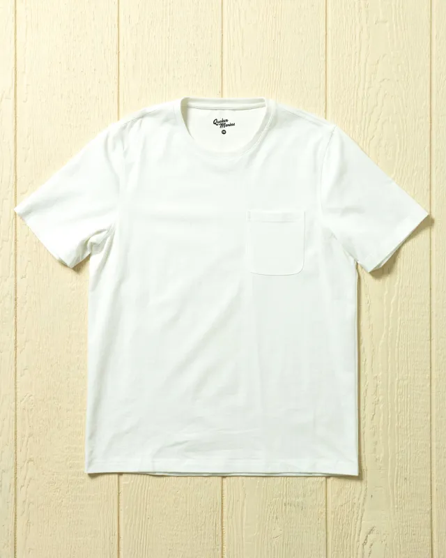 McKay Tee in White made by Quaker Marine Supply