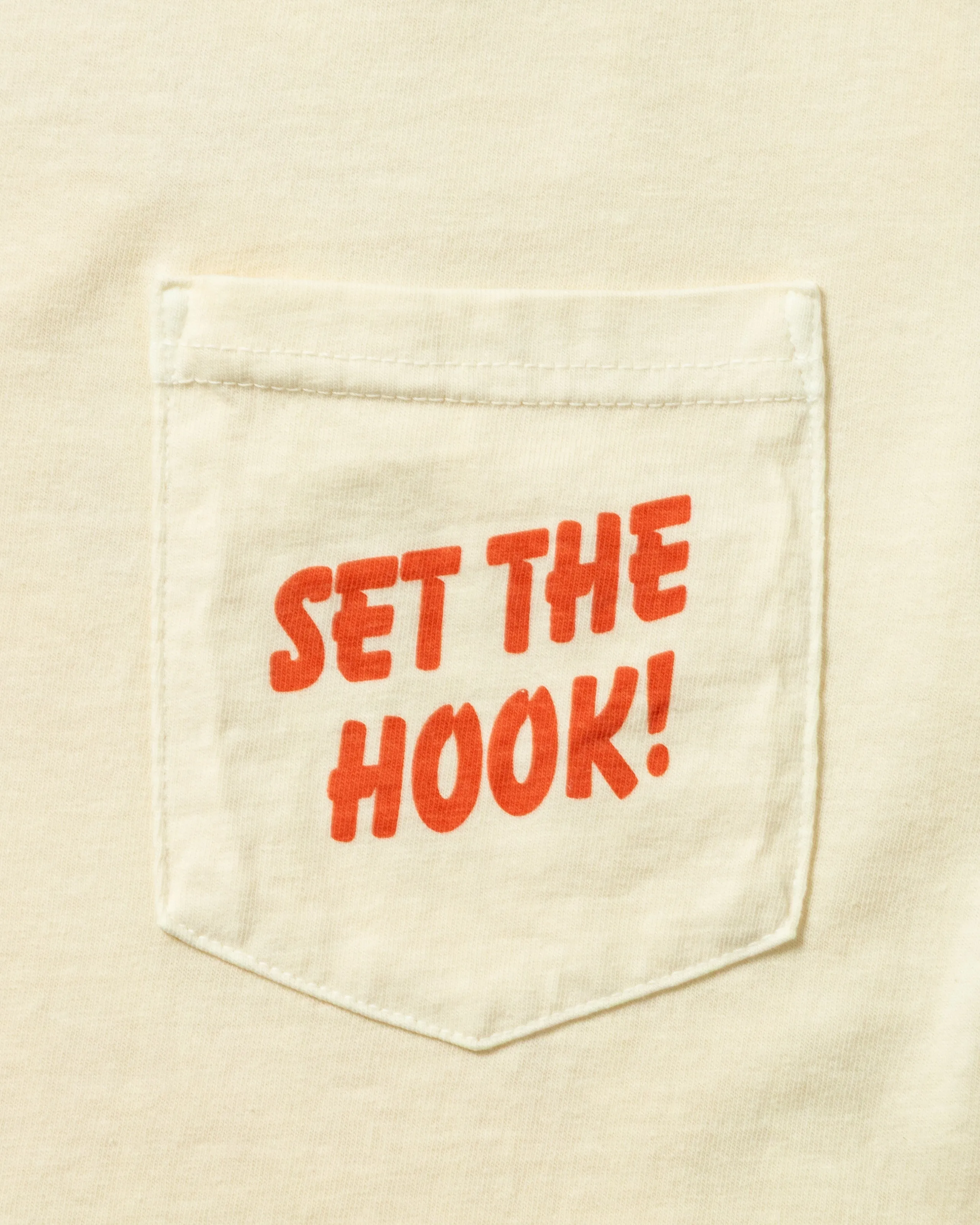 Heidarvatn x QMS Tee in Natural sold by Quaker Marine Supply product image thumbnail 3