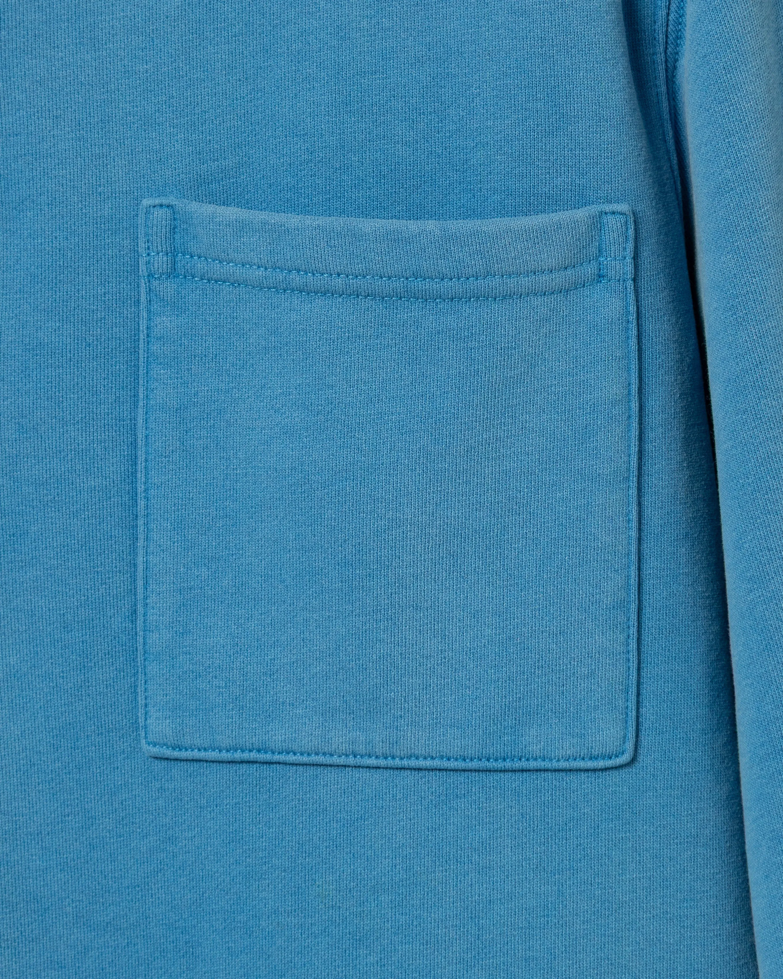 Salt Washed Chilmark 1/4 Zip Pullover in Chambray sold by Quaker Marine Supply product image thumbnail 4