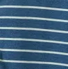 Indigo Henley in Striped Jersey sold by Quaker Marine Supply