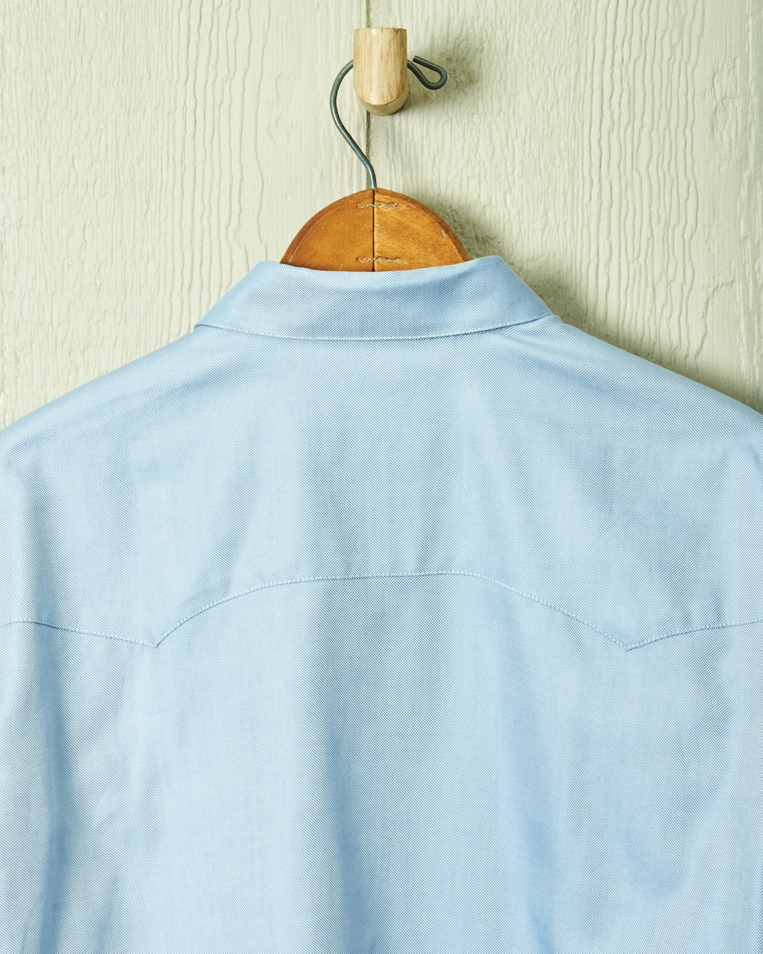 Western Sea-Washed Shirt in Royal Oxford sold by Quaker Marine Supply product image thumbnail 5